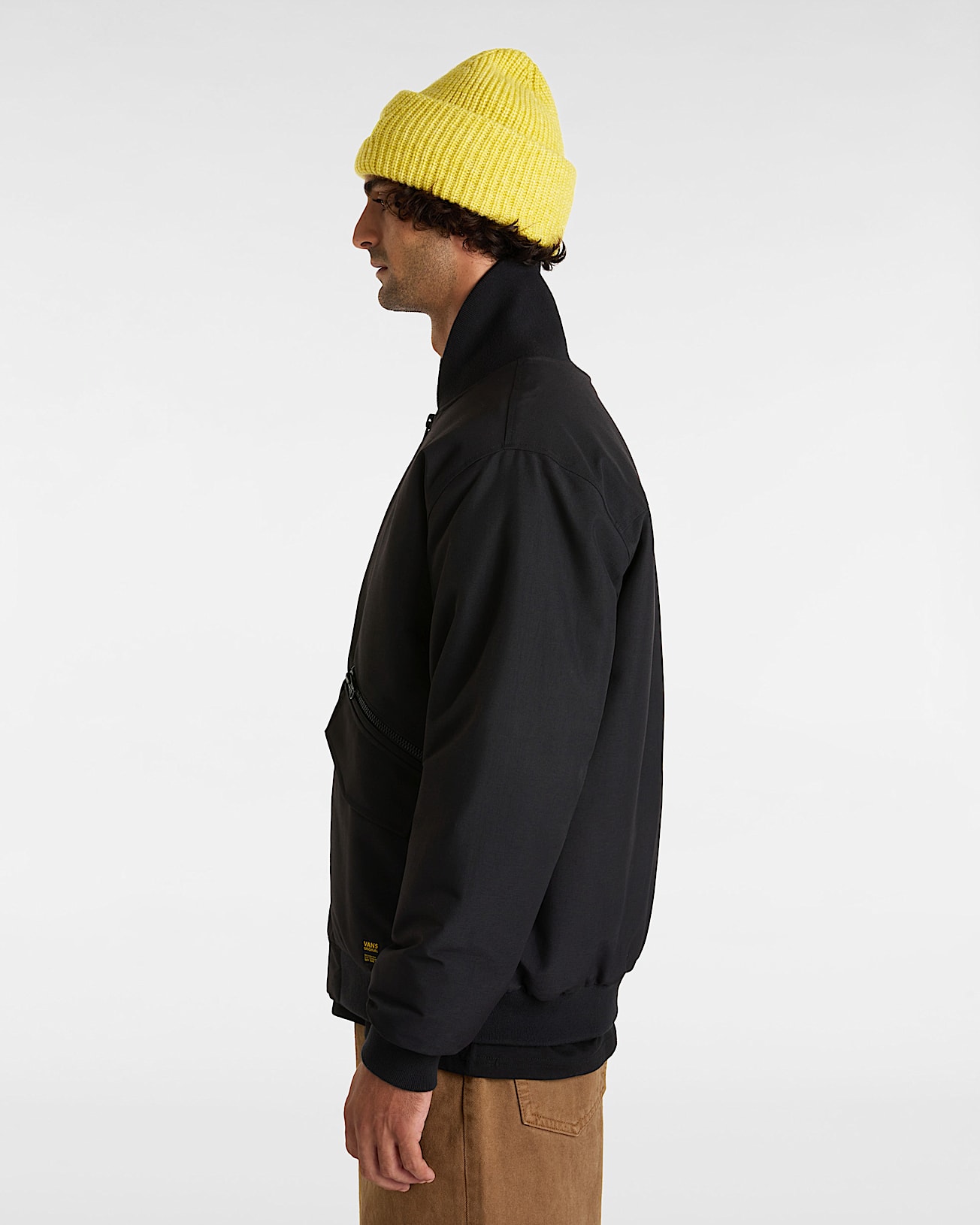 Veste bomber en duvet Clifton VANS Noir ALT4