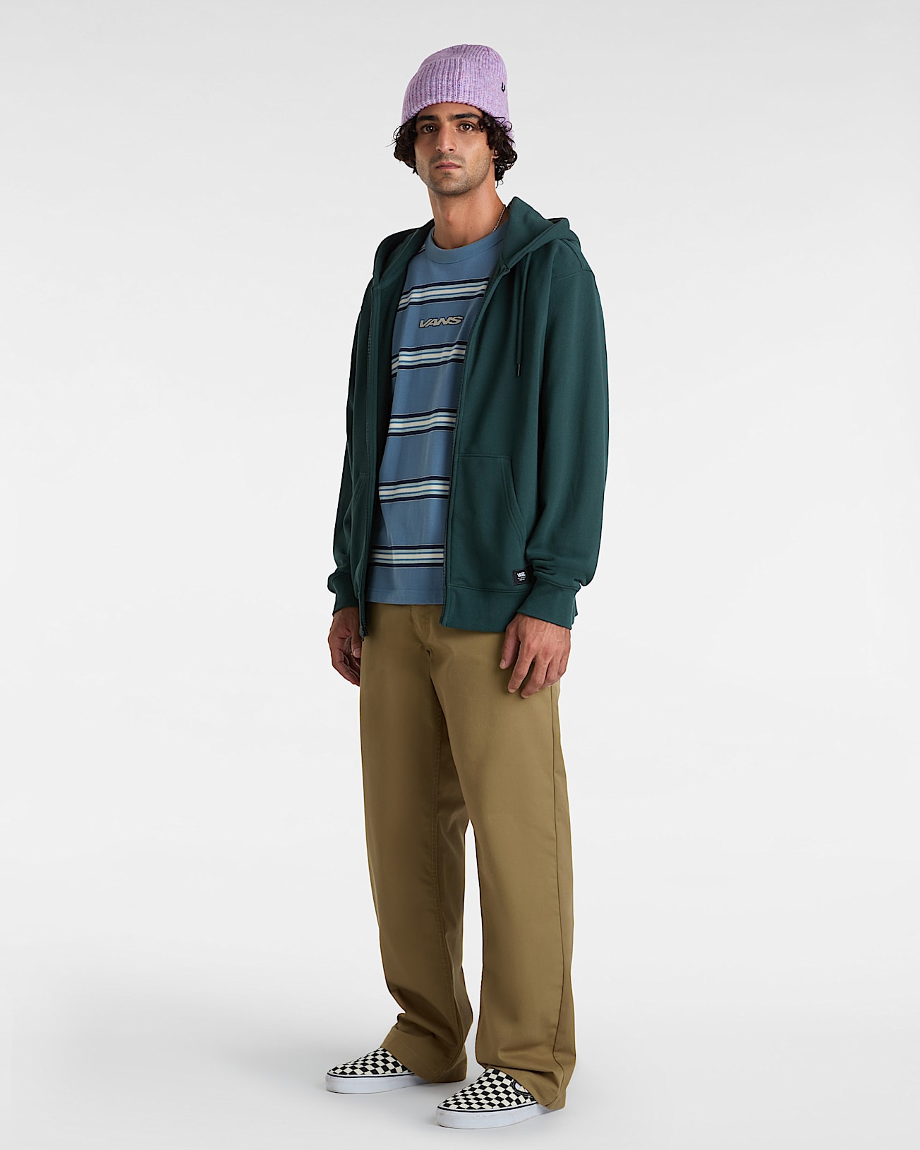 Pantalon Authentic Chino Loose VANS Marron ALT5