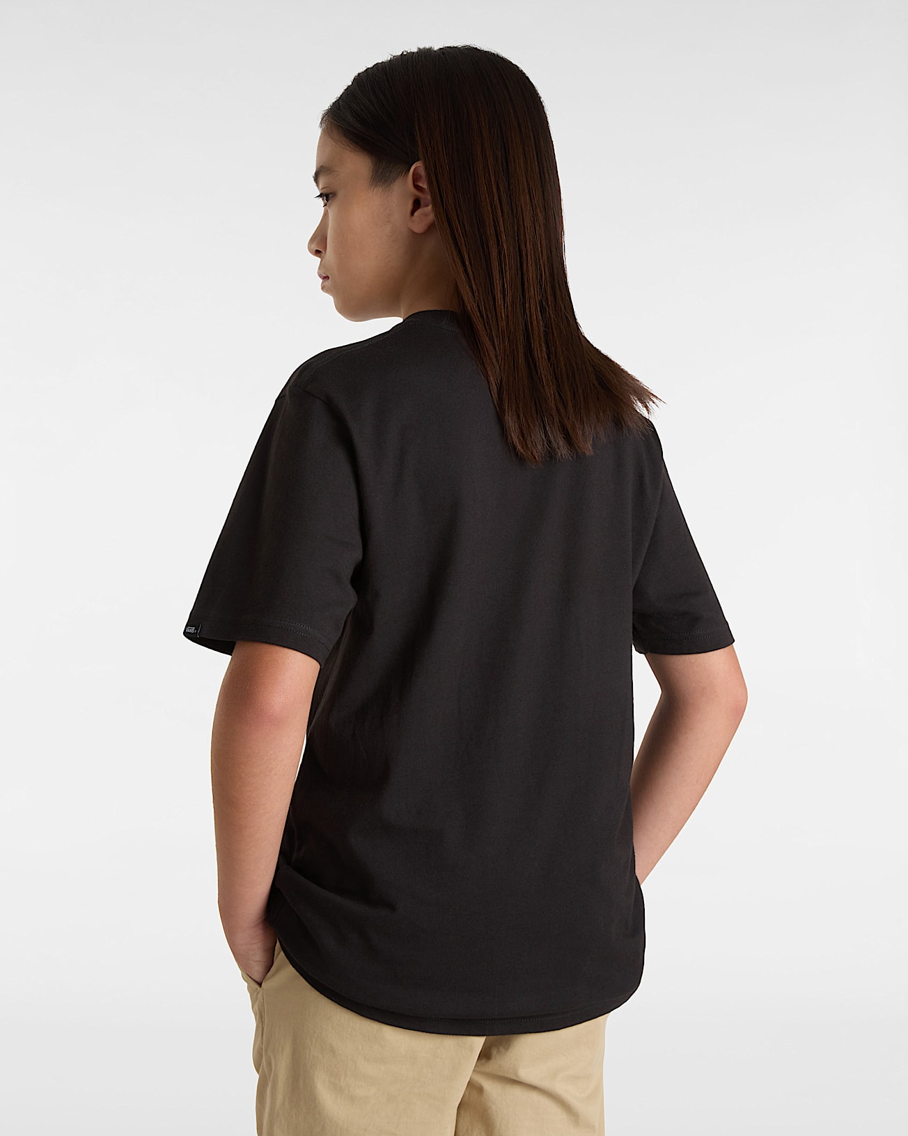 Camiseta Burnout para nios 814 aos VANS Negro ALT3