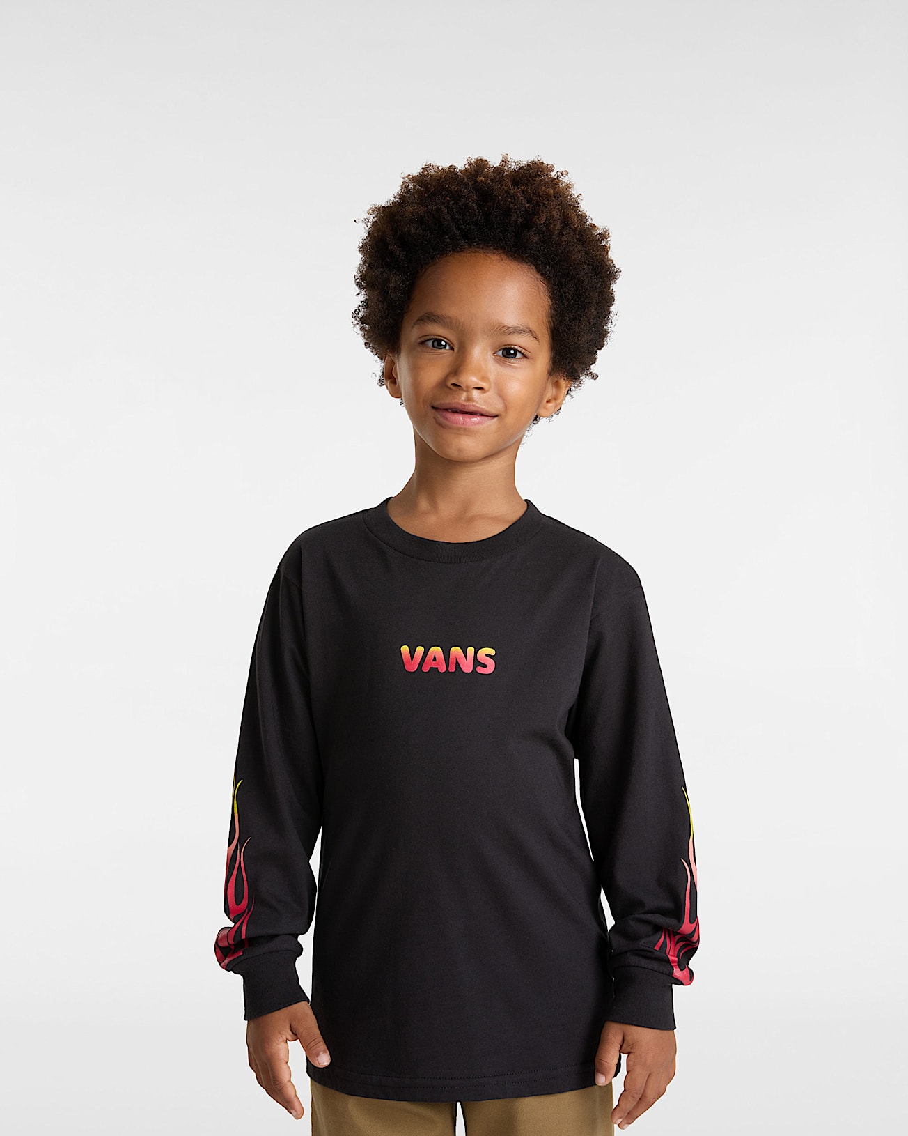 Little Kids Flame Thrower Long Sleeve T-Shirt (2-8 Years) - 3