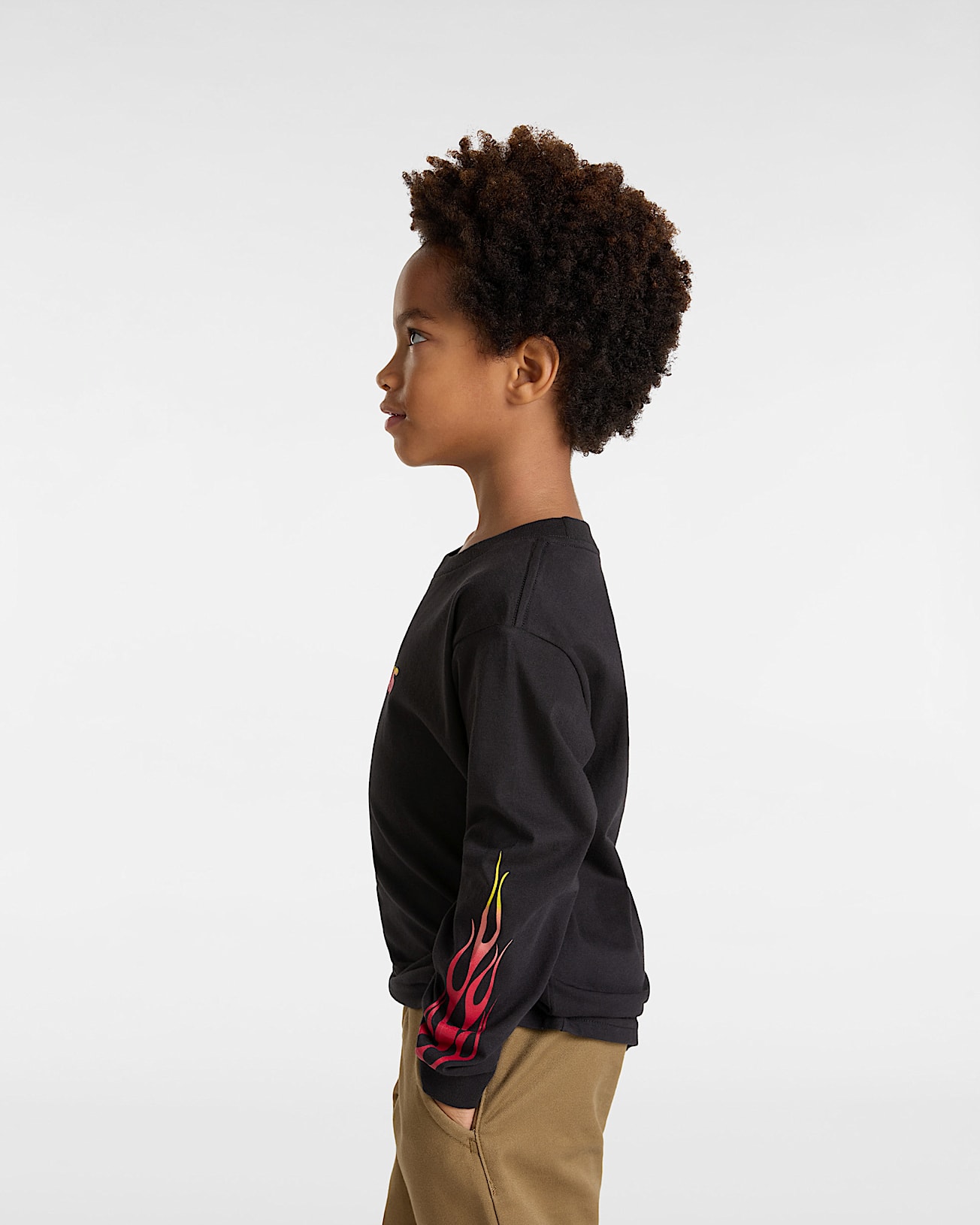 Little Kids Flame Thrower Long Sleeve T-Shirt (2-8 Years) - 5