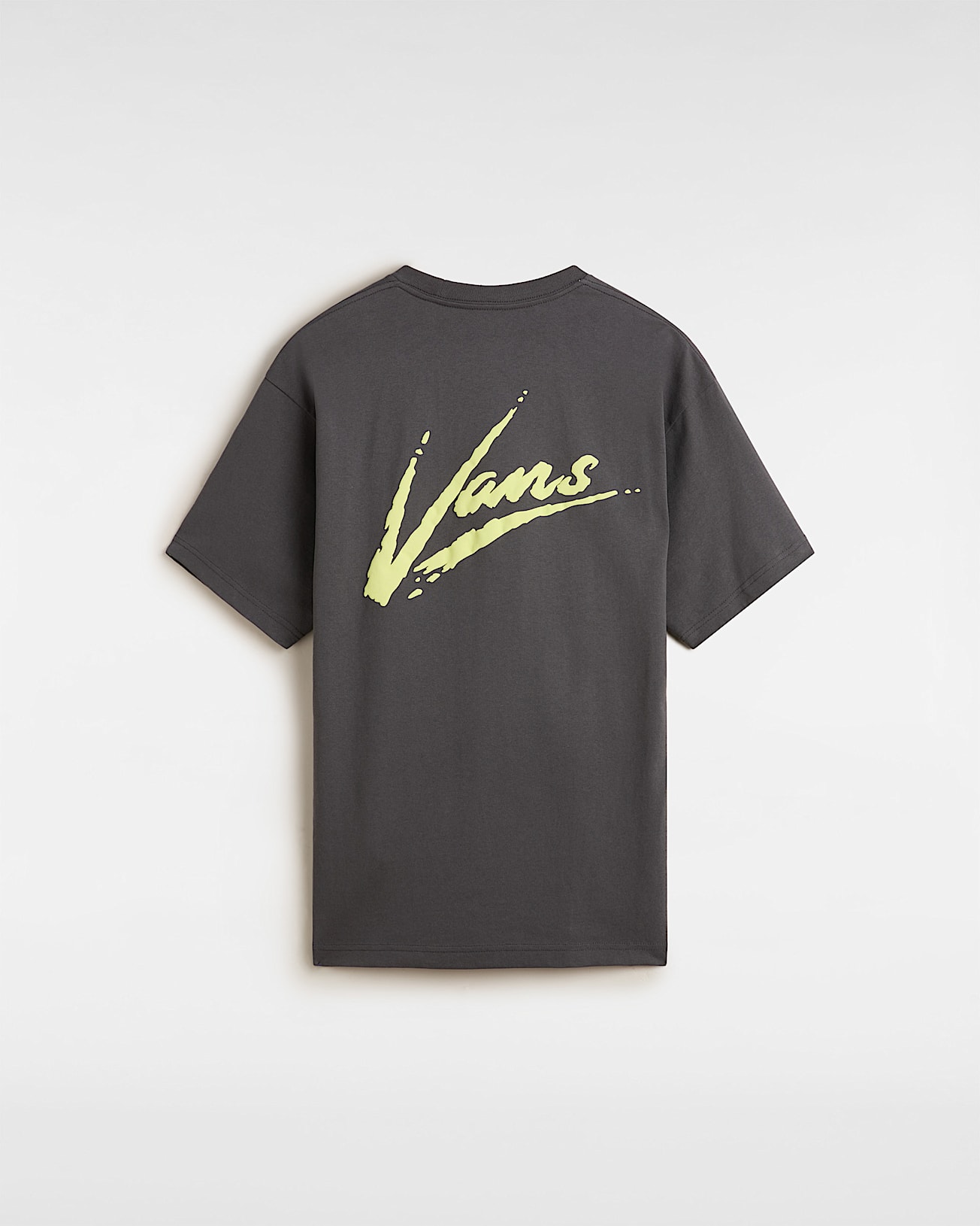 Tshirt Brush Script VANS Marron ALT1