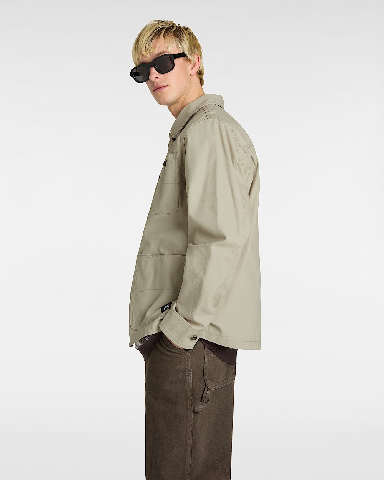 Veste en toile Drill Chore VANS Gris ALT4