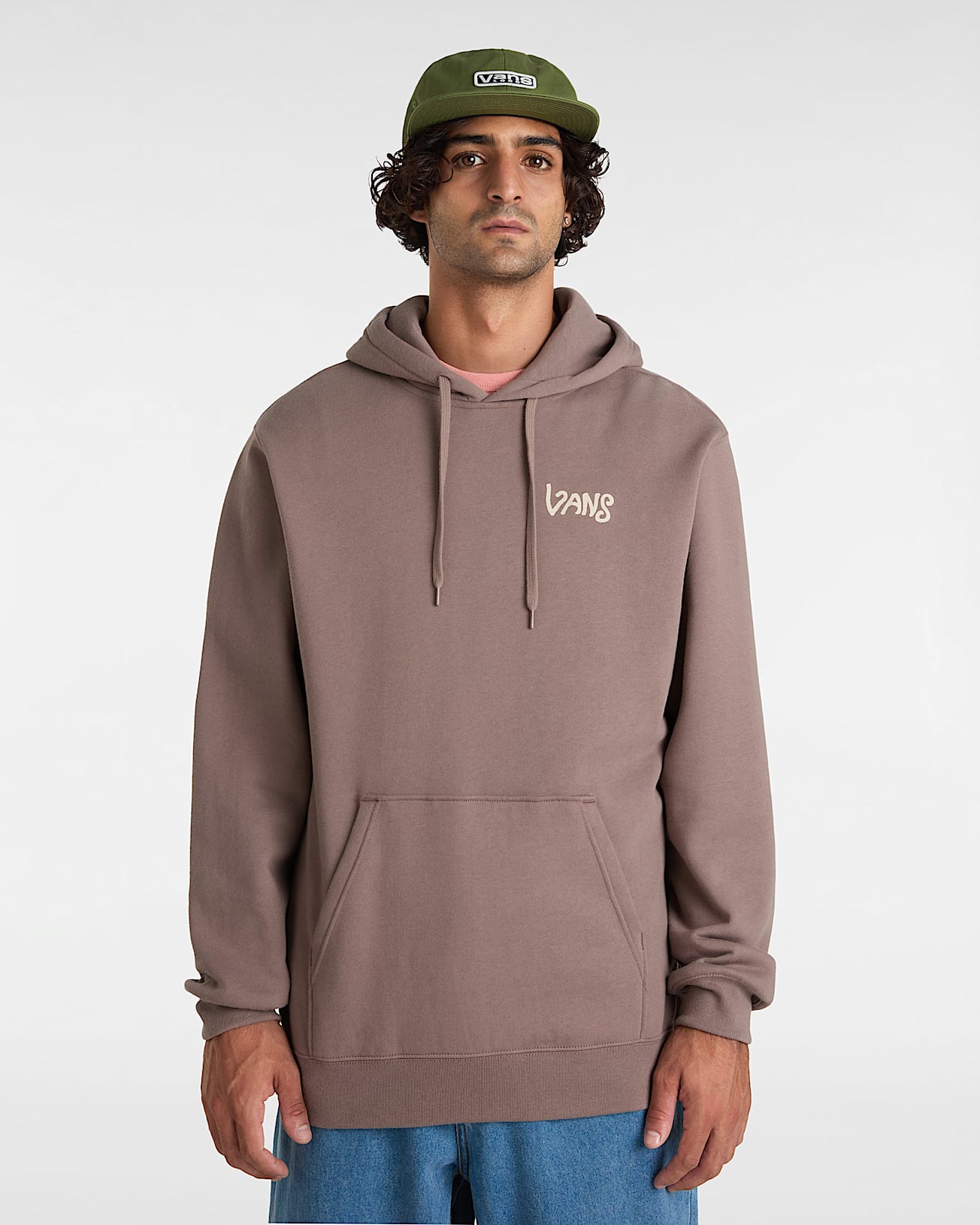 V Hand Loose Hoodie - 3