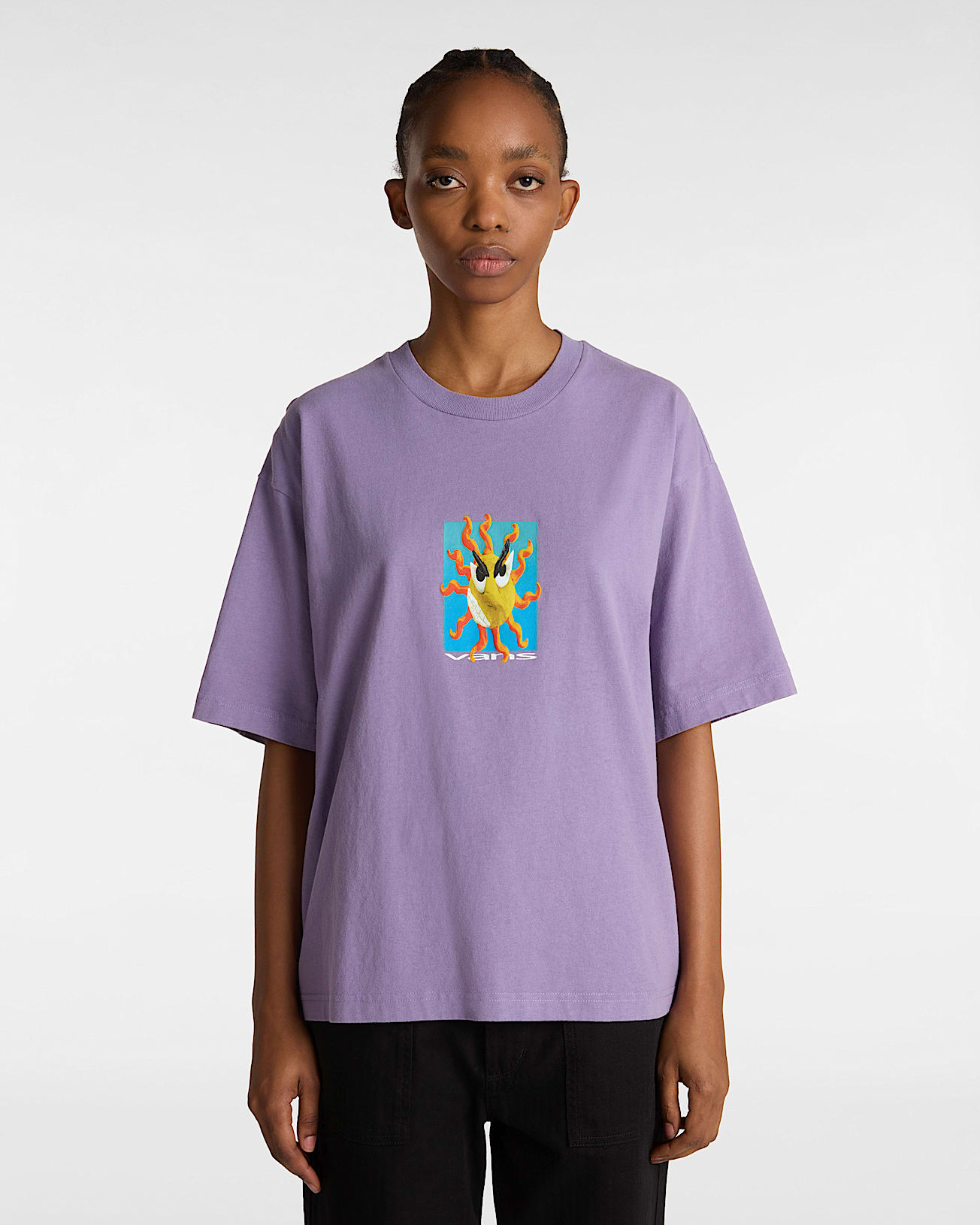 Tshirt Skate Clay VANS Violet ALT8