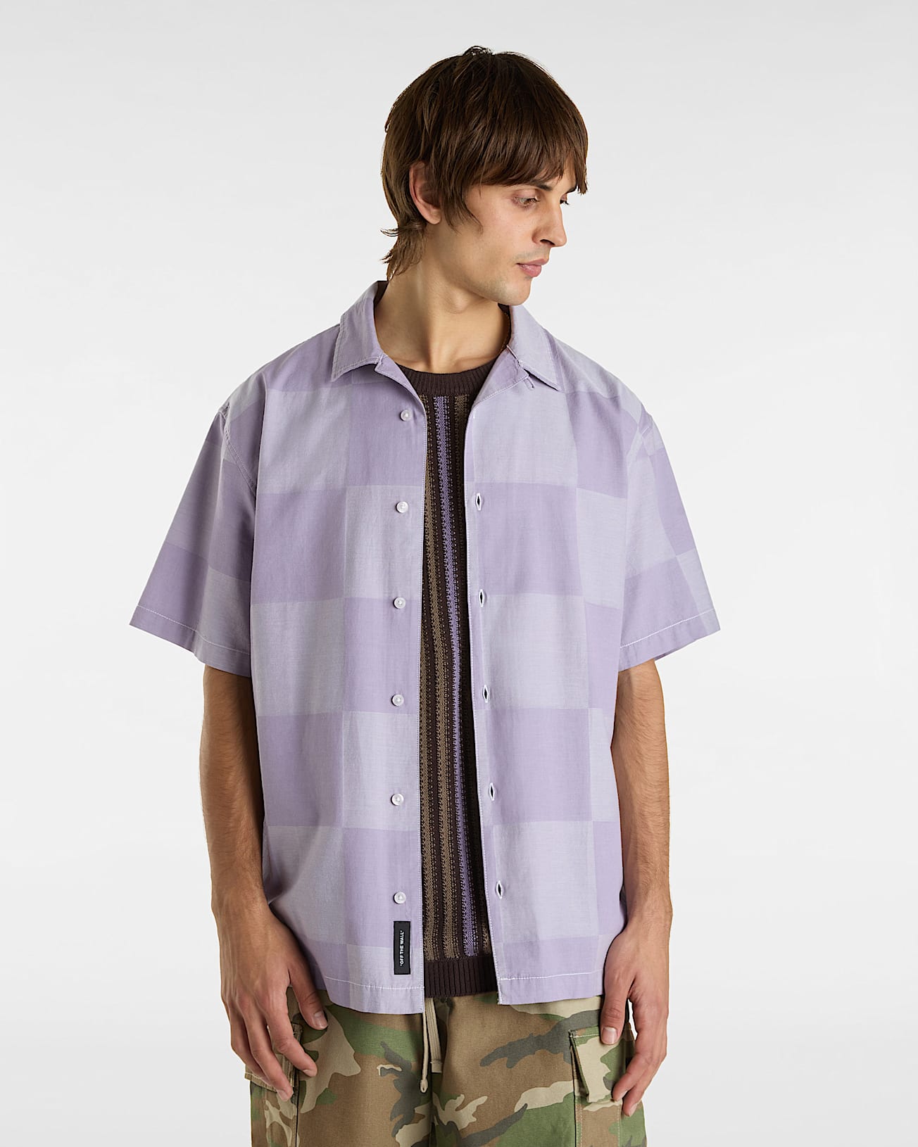 Tshirt Kessler checkerboard VANS Violet ALT2
