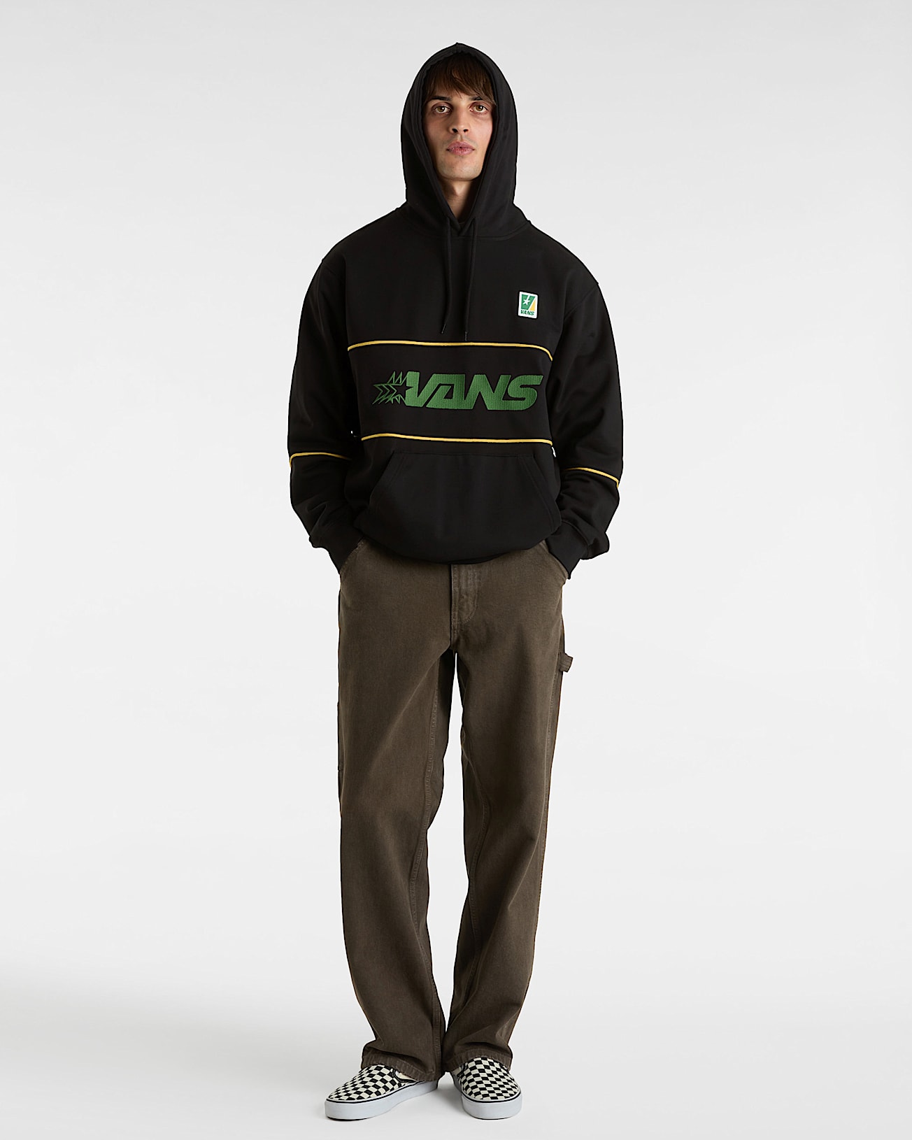 Sweat  capuche Star V VANS Noir ALT5