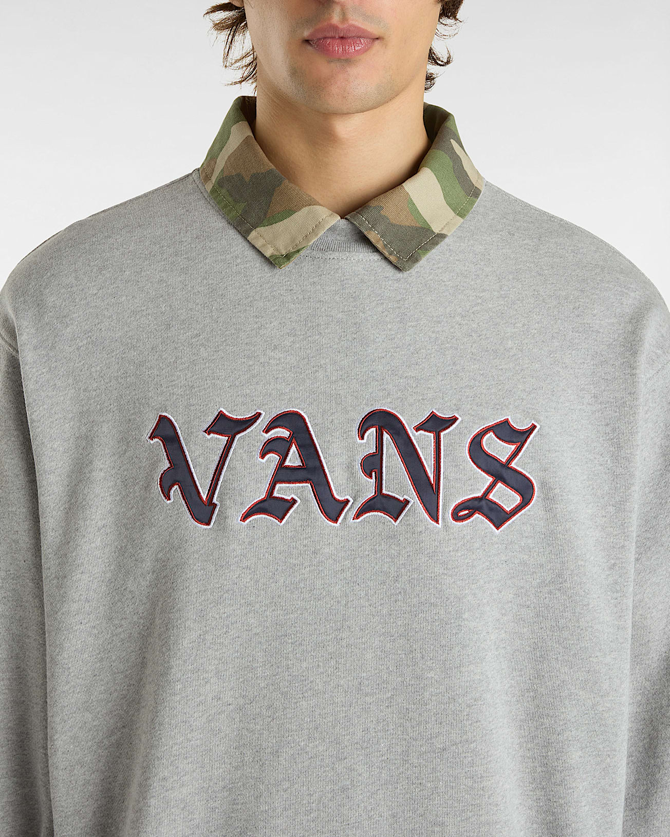 Sweat Original Standards Ye Olde Crew VANS Gris ALT6