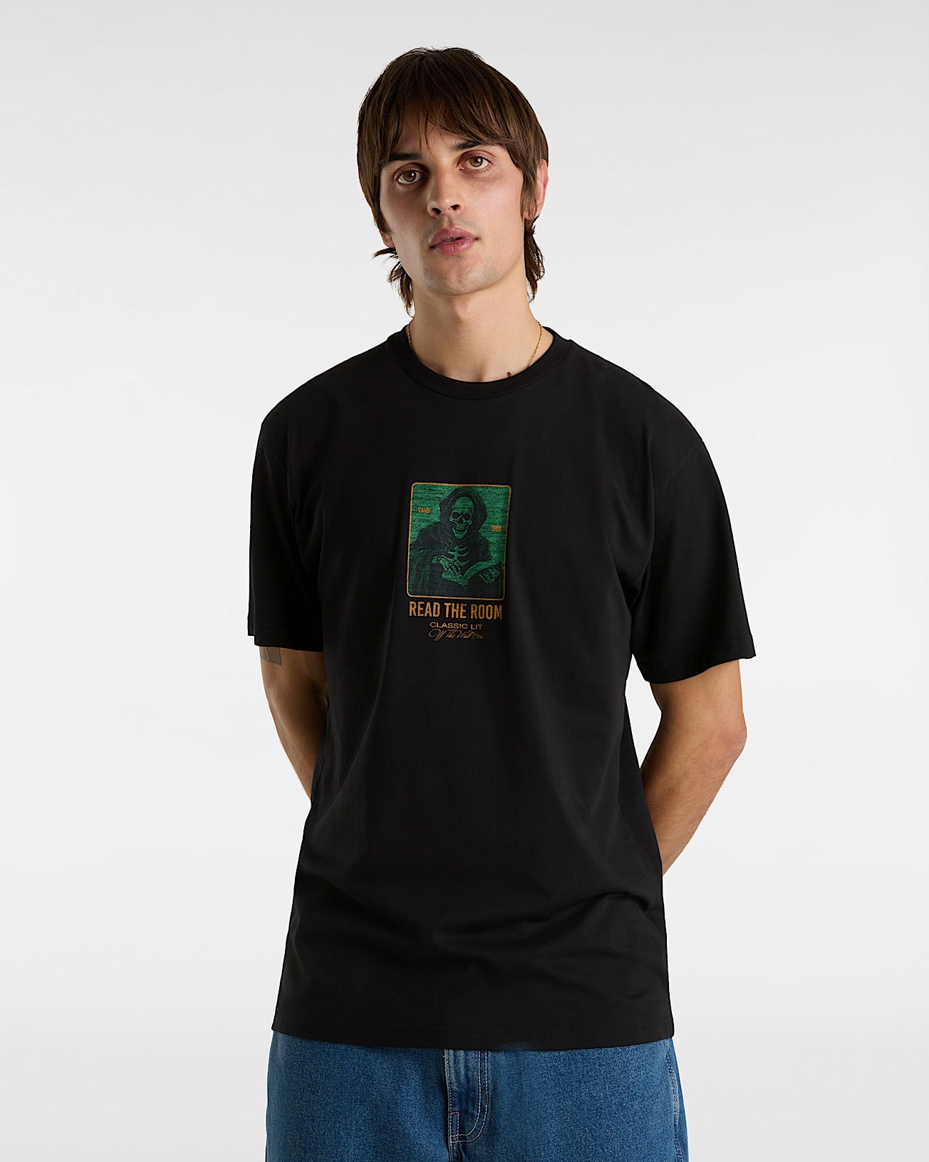 Tshirt Read the Room VANS Noir ALT2