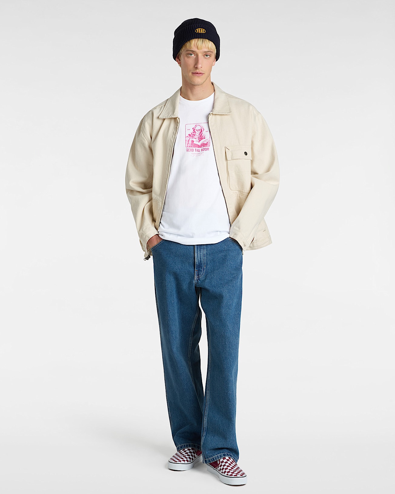 Tshirt Read the Room VANS Blanc ALT4