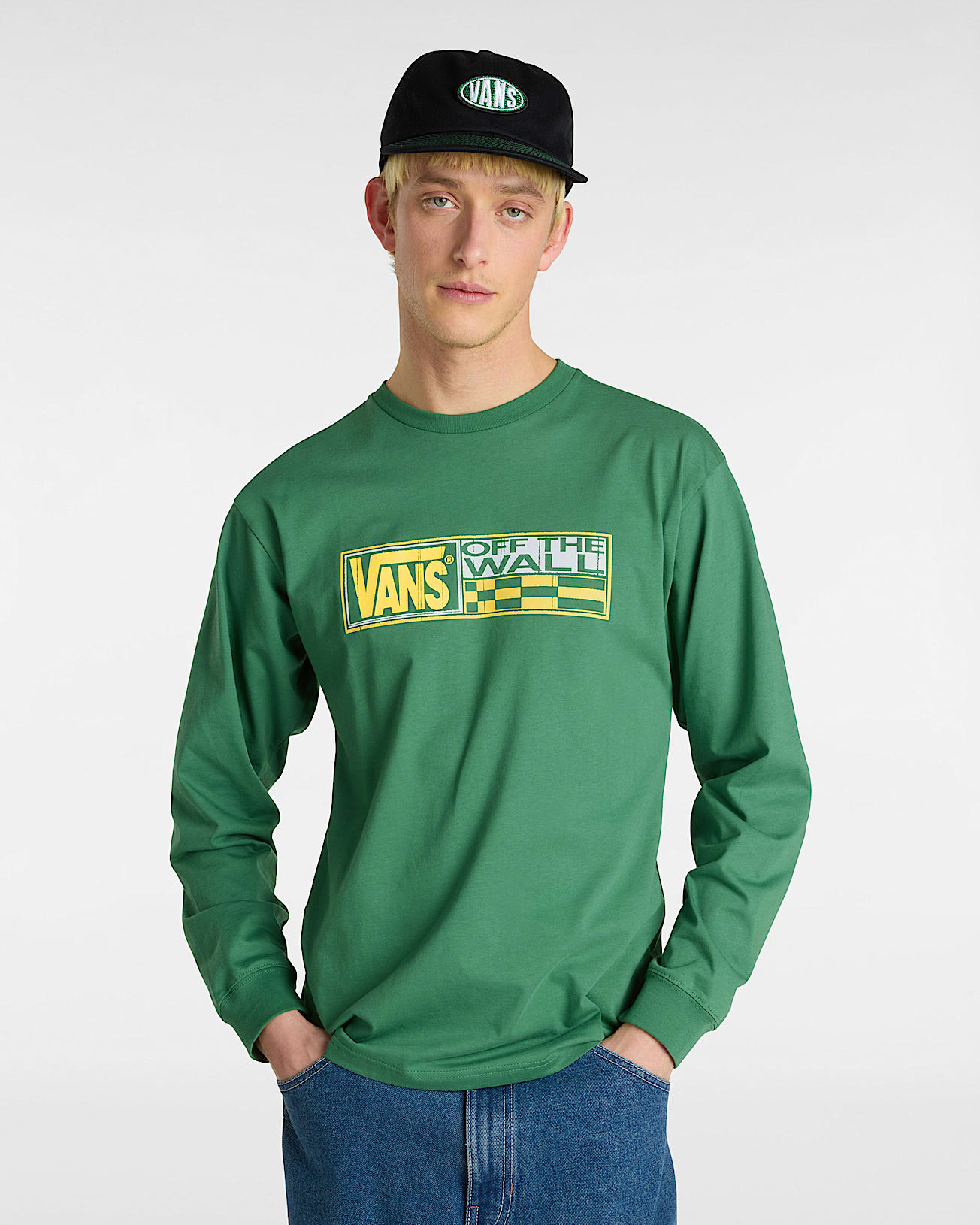 Tshirt  manches longues Hi Stretch VANS Vert ALT2
