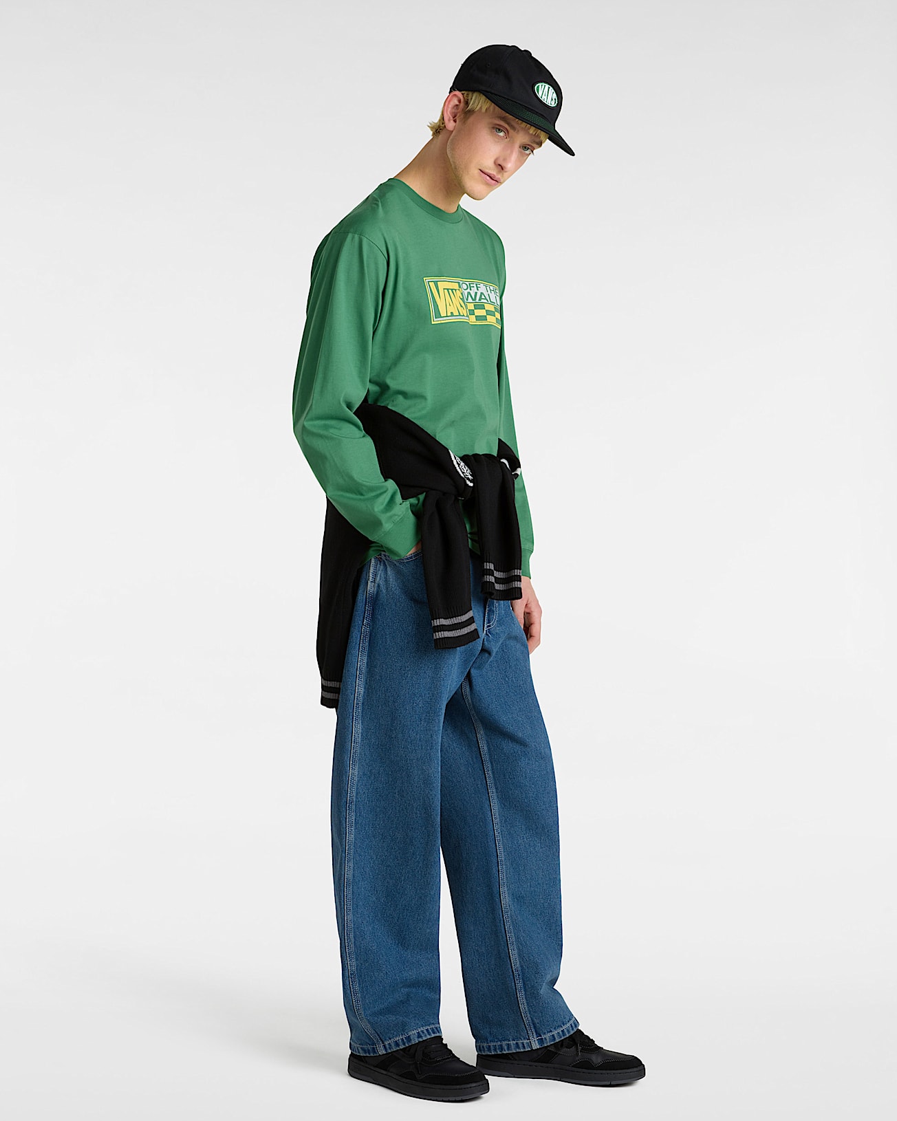 Tshirt  manches longues Hi Stretch VANS Vert ALT4