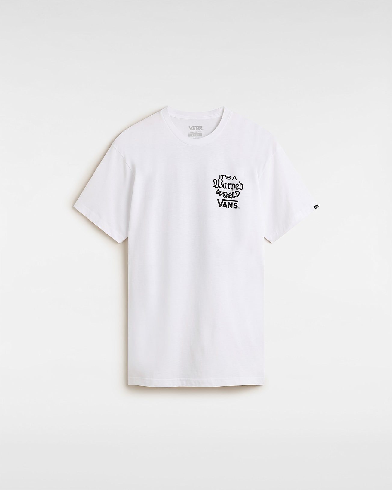 Tshirt Warped World VANS Blanc HERO