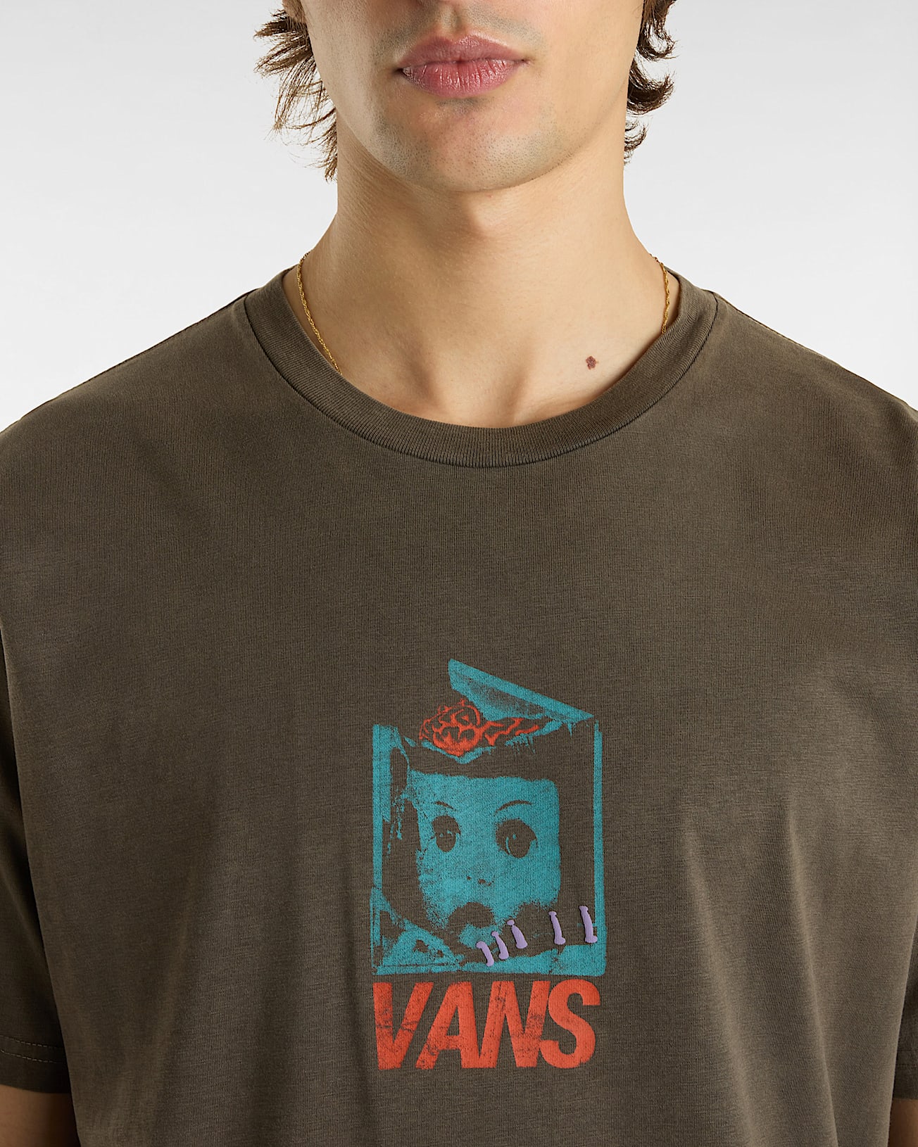 Tshirt Dollface VANS Marron ALT5