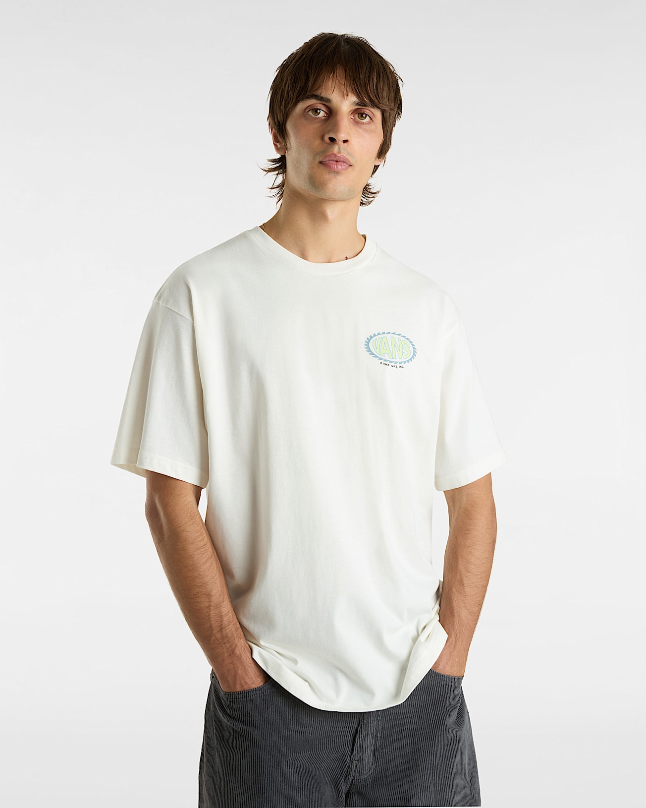 Tshirt Road Stop VANS Blanc ALT2