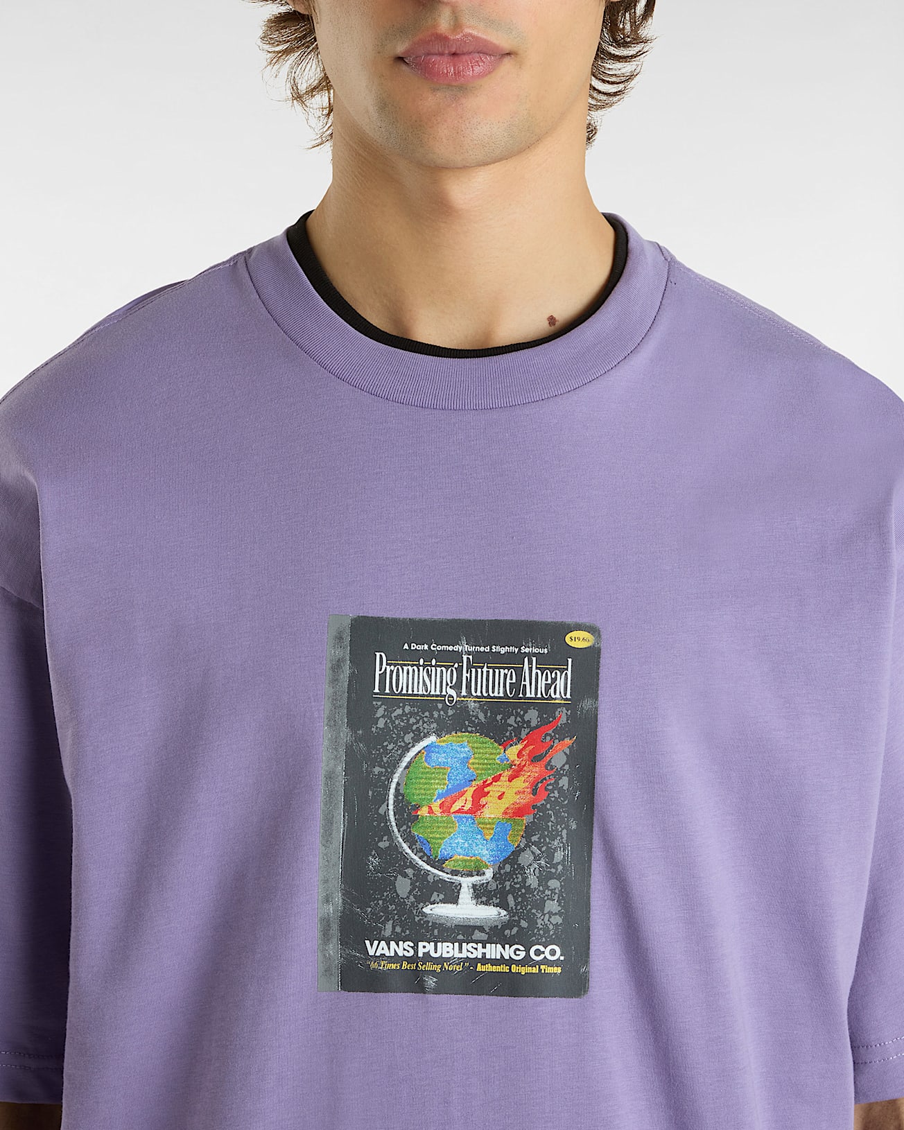 Tshirt Paperback Writer VANS Violet ALT5