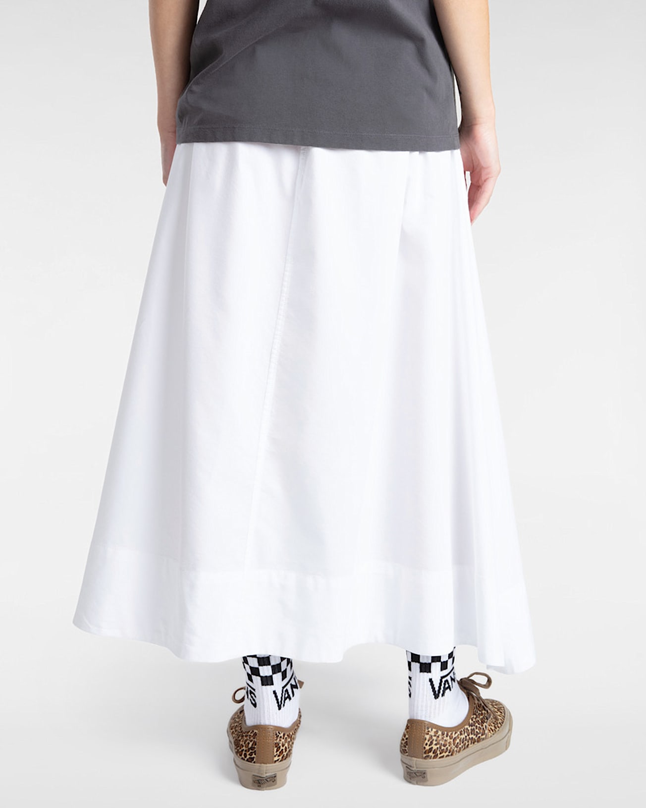 Francesca Full Skirt VANS White ALT3