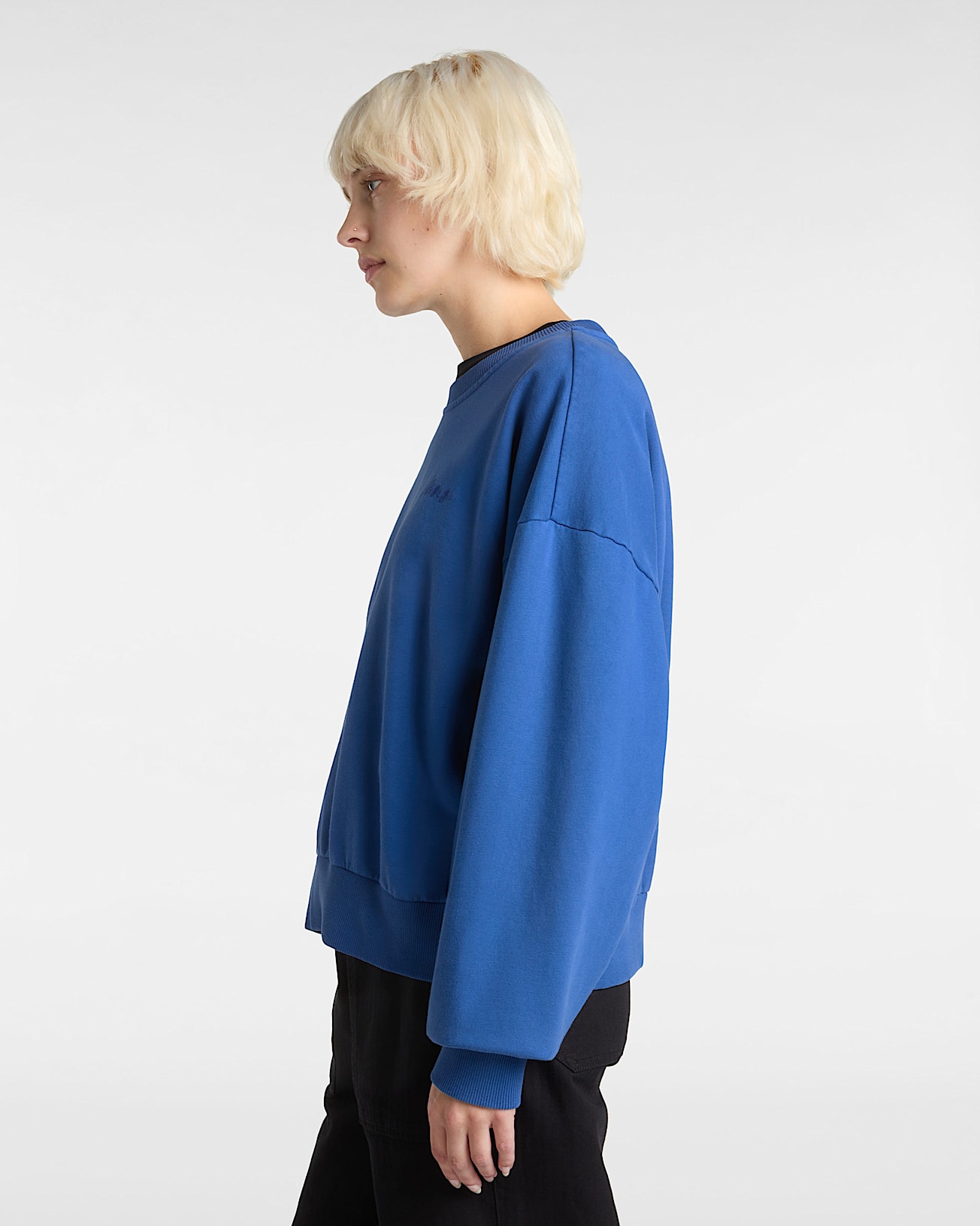 Sweat ras du cou Retro VANS Bleu ALT4