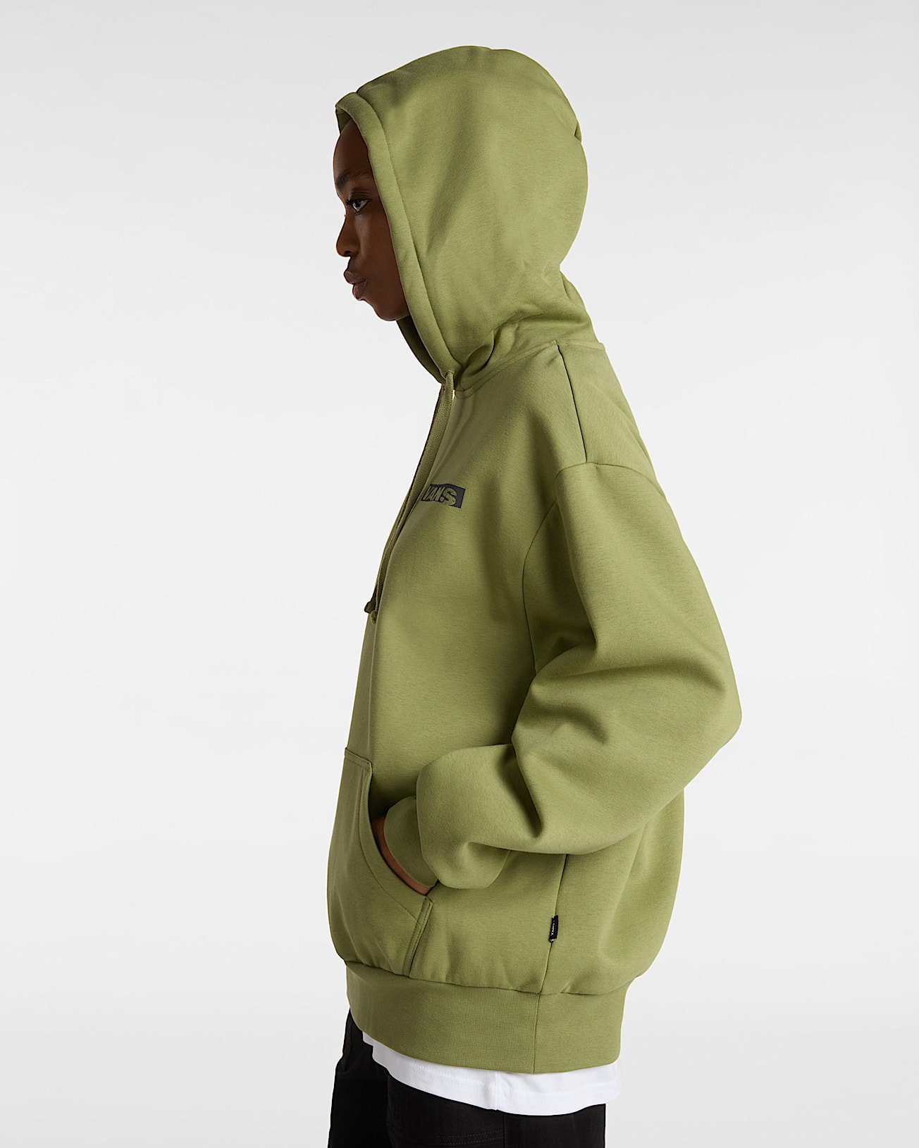 Sweat  capuche Firemade Bloussant VANS Vert ALT4