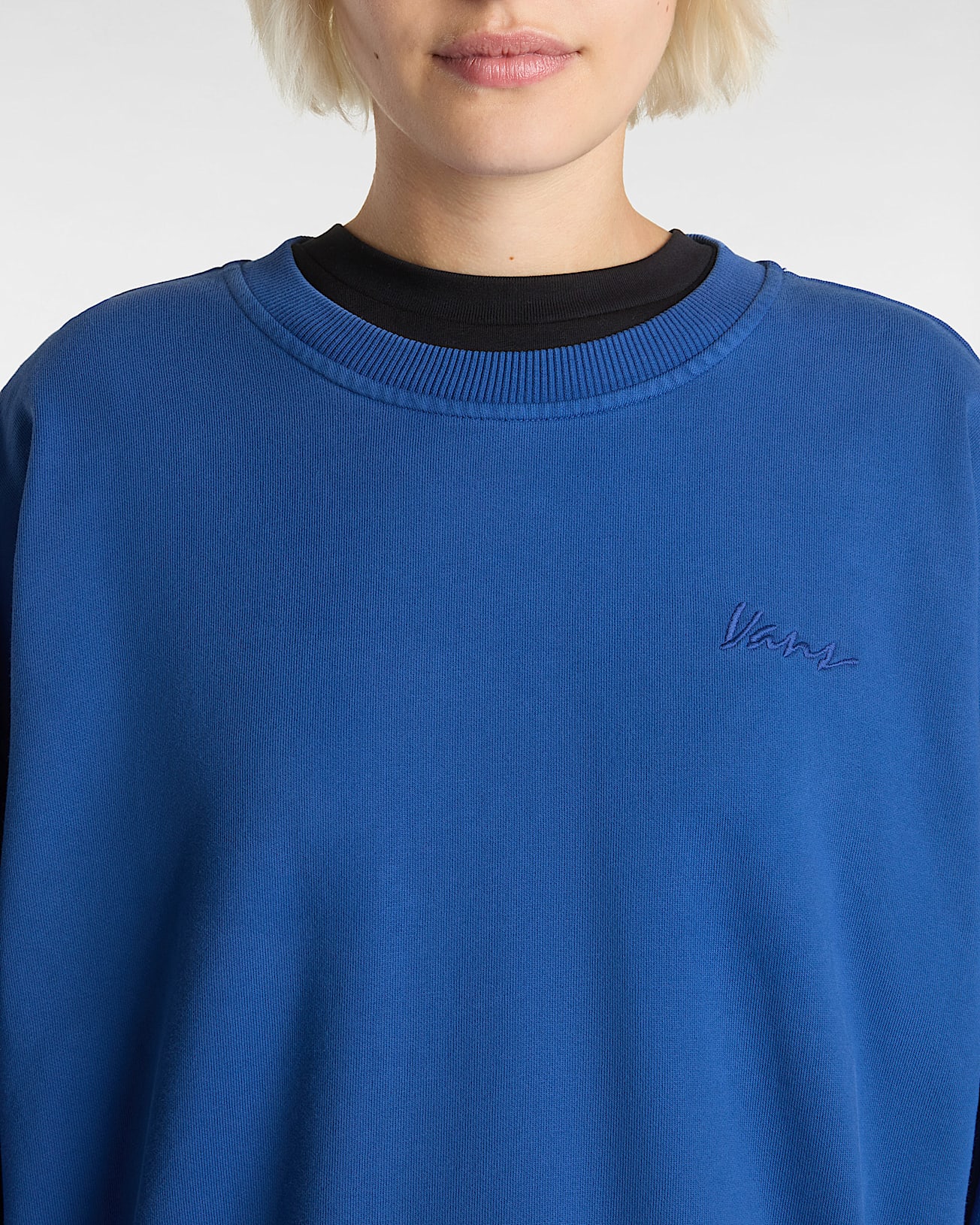 Sweat ras du cou Retro VANS Bleu ALT6