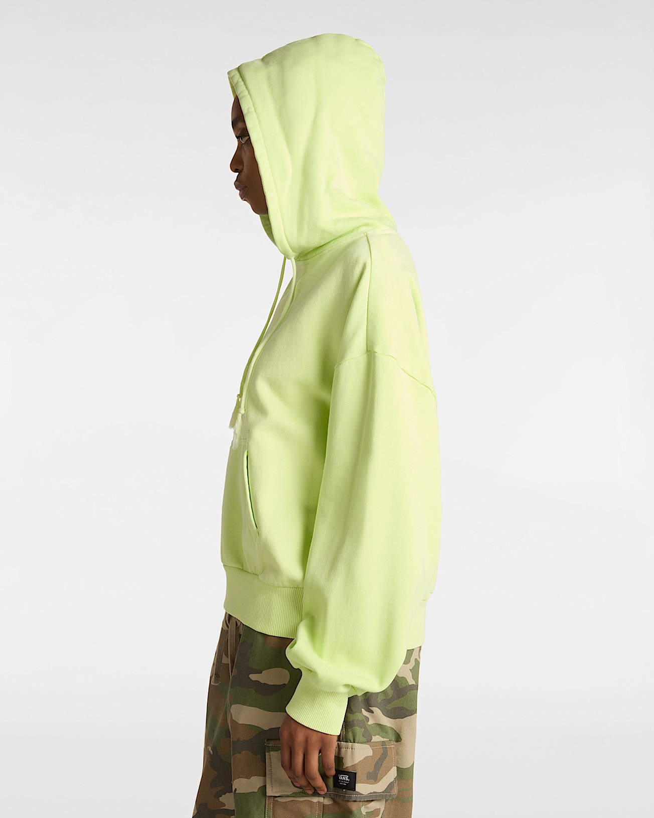 Sweat  capuche Retro VANS Vert ALT4