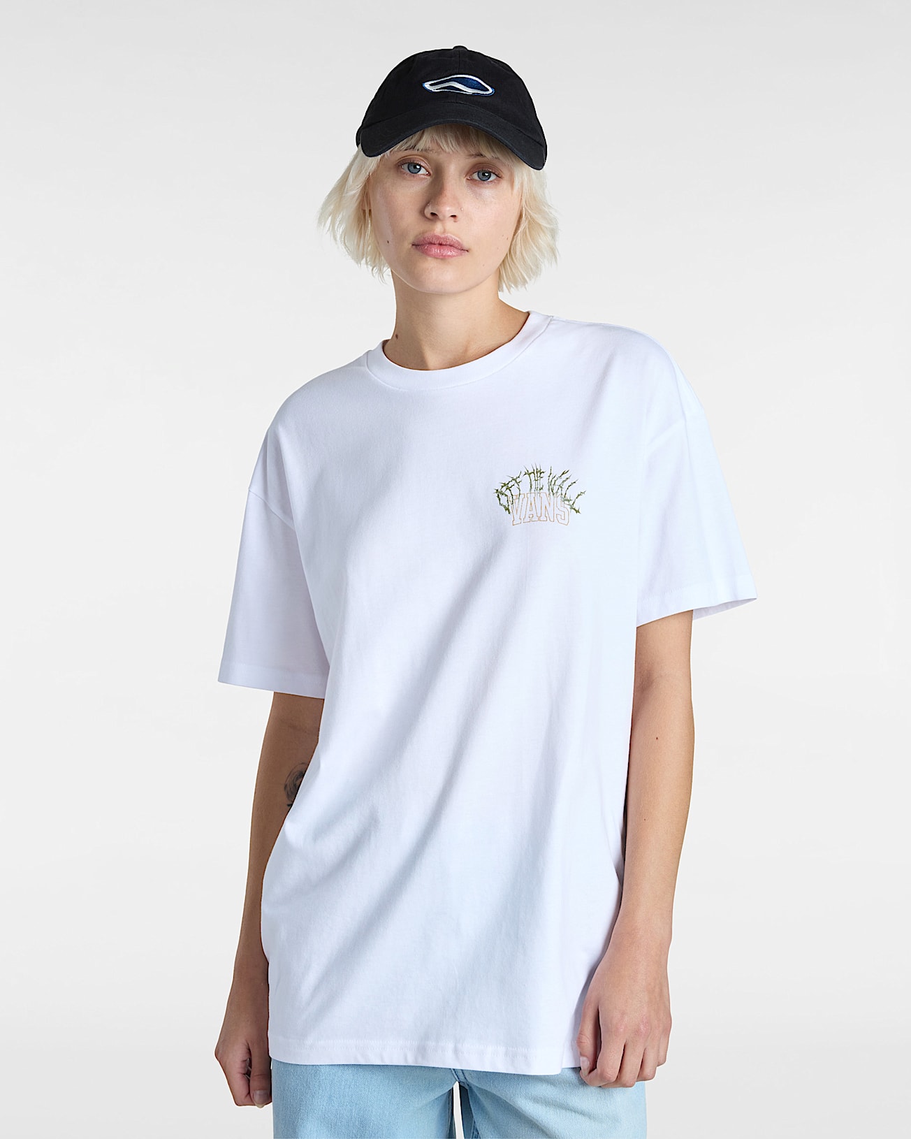 Tshirt Metal University VANS Blanc ALT2