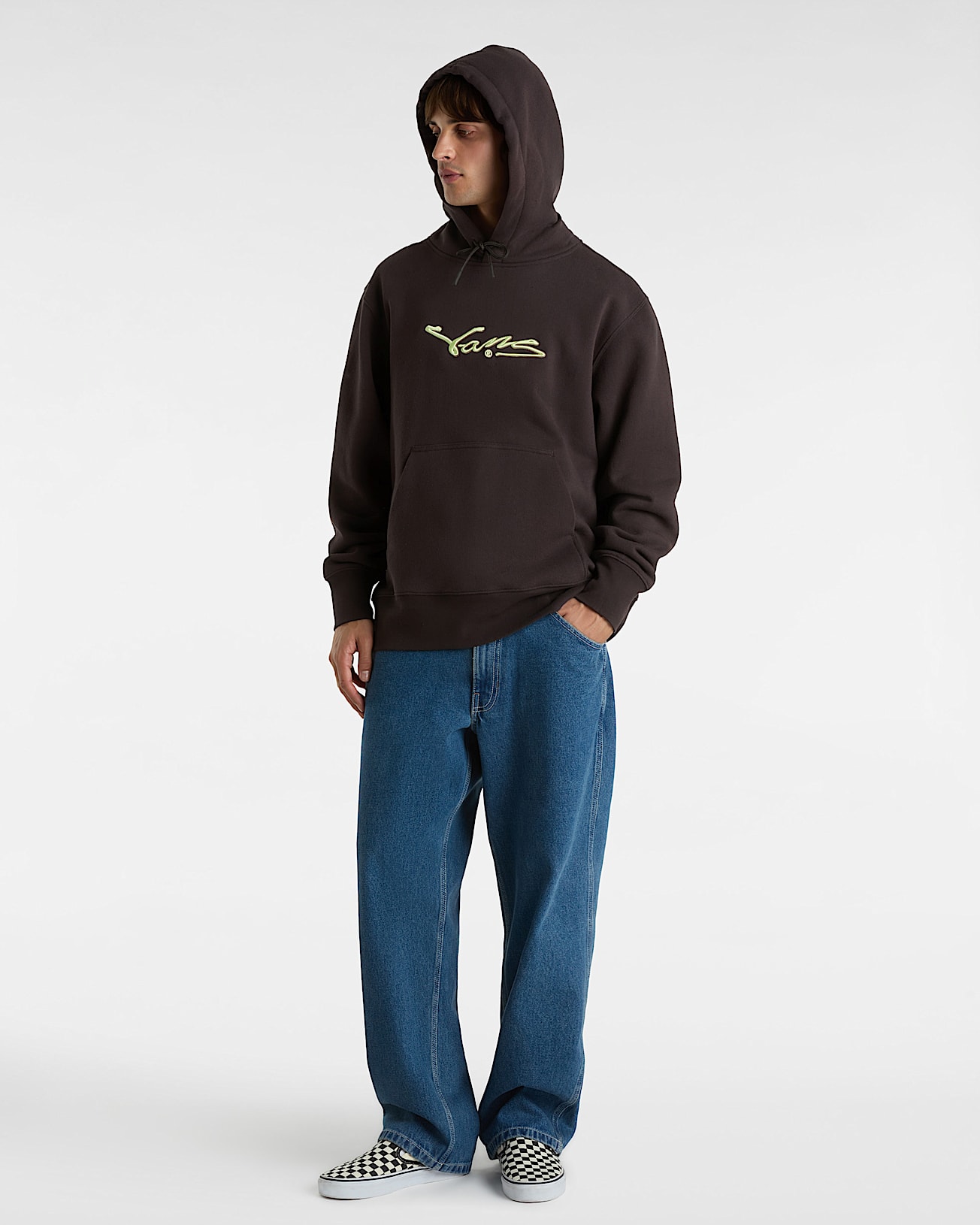 Premium Bleachers Pullover Hoodie VANS Brown ALT5