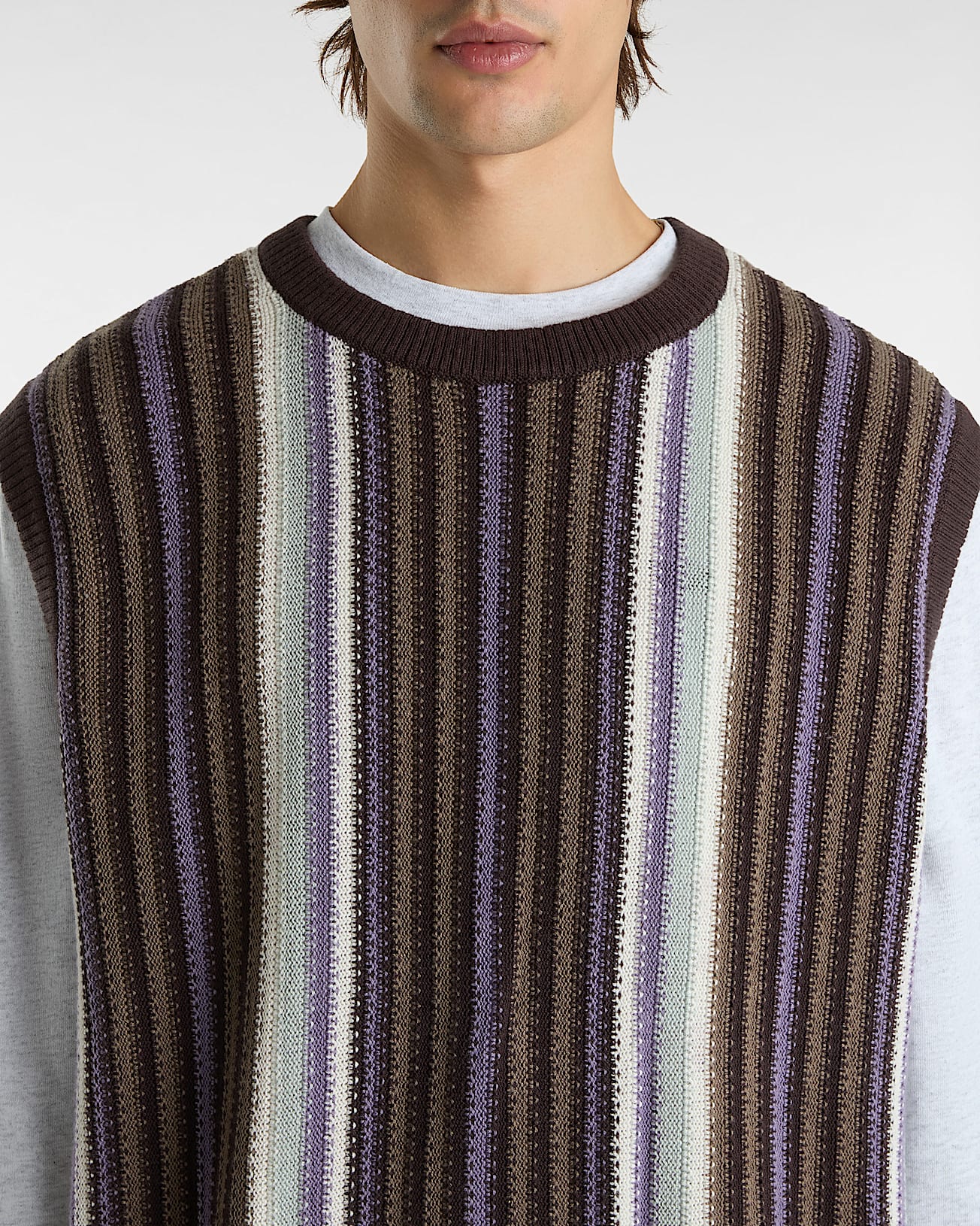 Pull sans manches Samuelson Premium VANS Marron ALT5