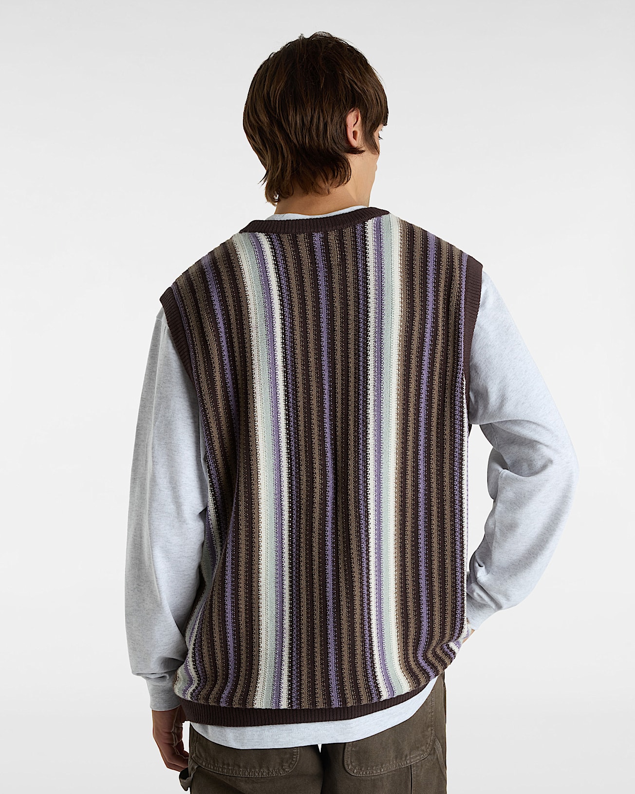 Pull sans manches Samuelson Premium VANS Marron ALT3