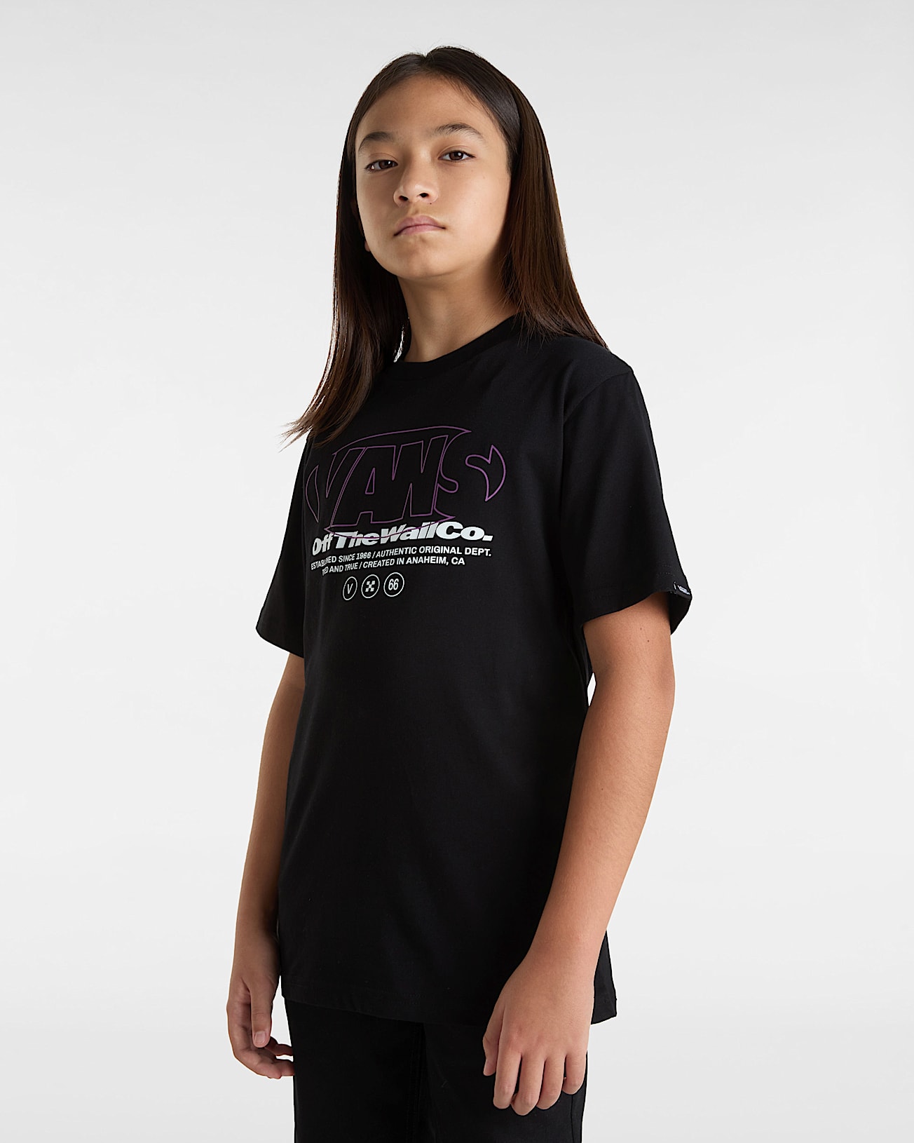 Tshirt Major Type Enfant 814 ans VANS Noir ALT2