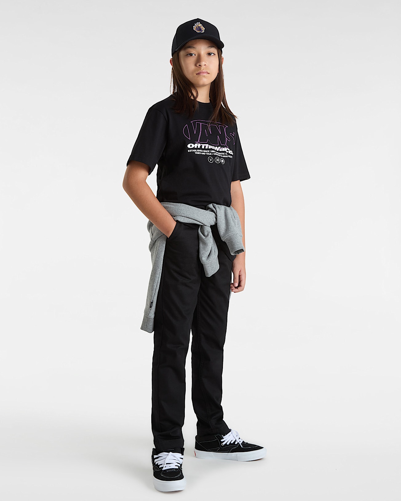 Tshirt Major Type Enfant 814 ans VANS Noir ALT4
