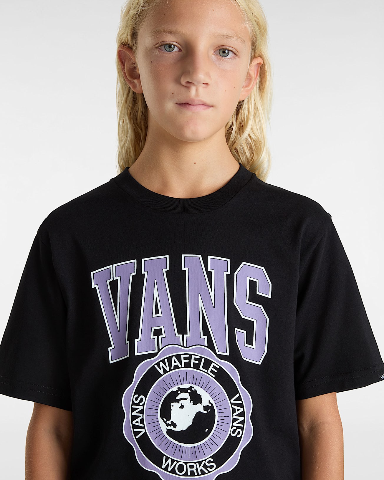 Tshirt Inter V Enfant 814 ans VANS Noir ALT8