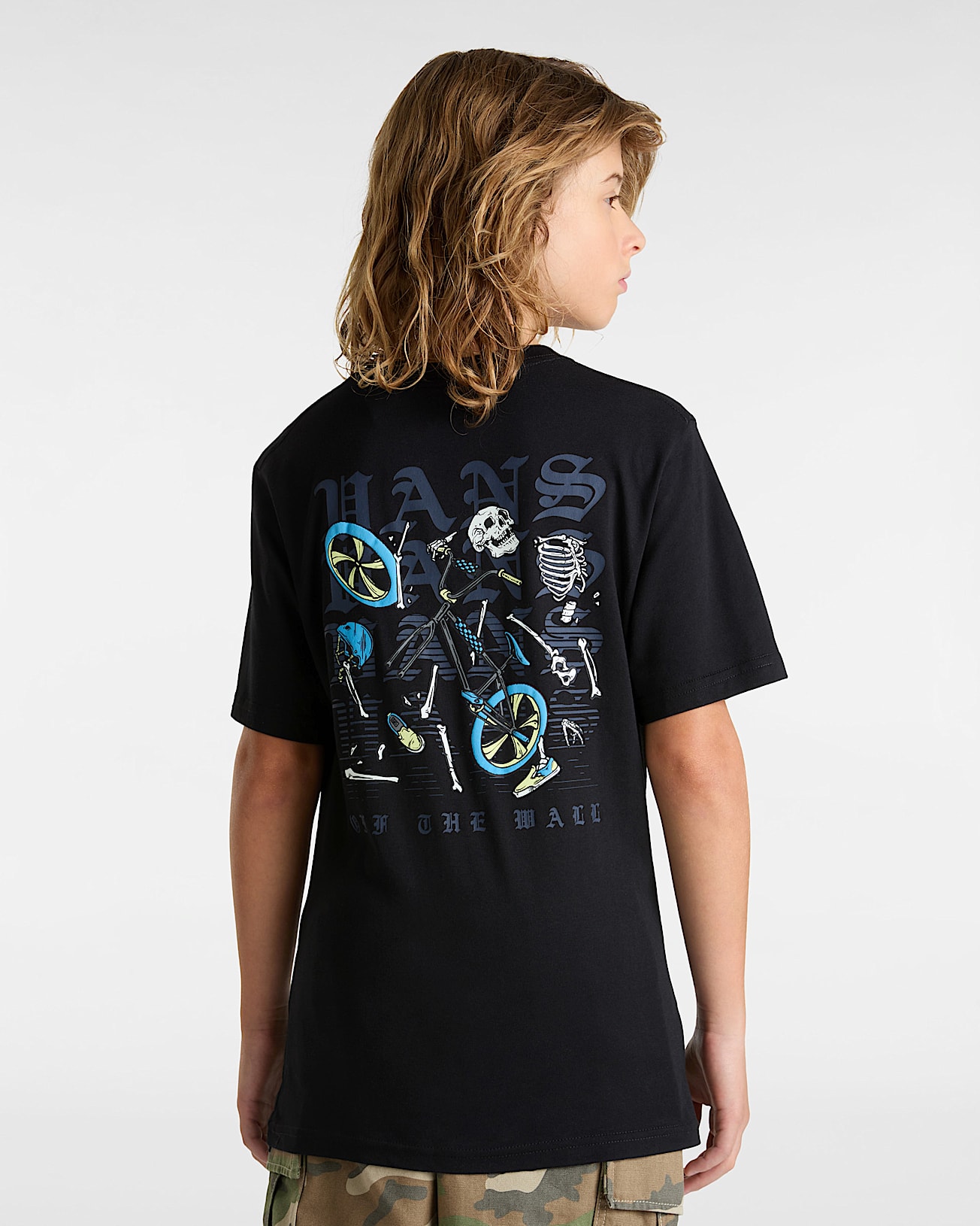 Tshirt Shattered Enfant 814 ans VANS Noir ALT3
