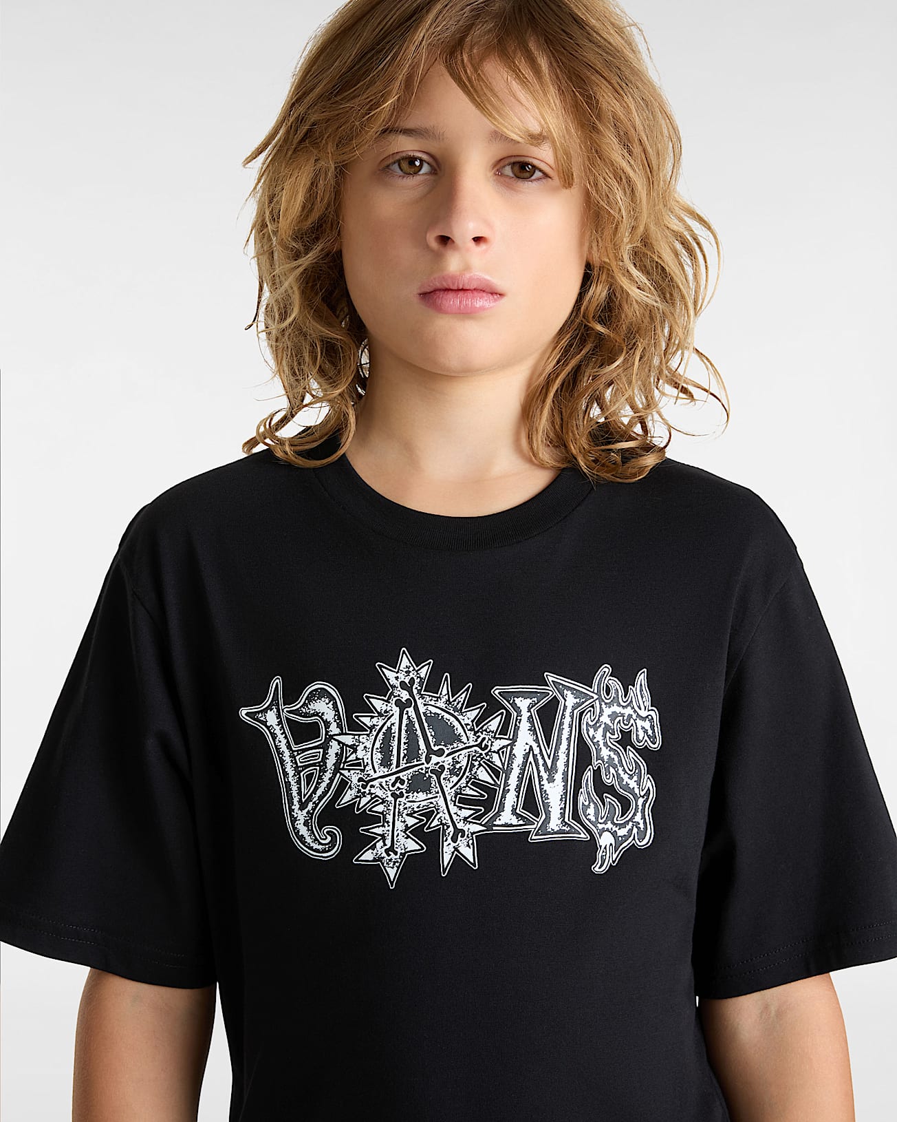 Tshirt Jangled Enfant 814 ans VANS Noir ALT5