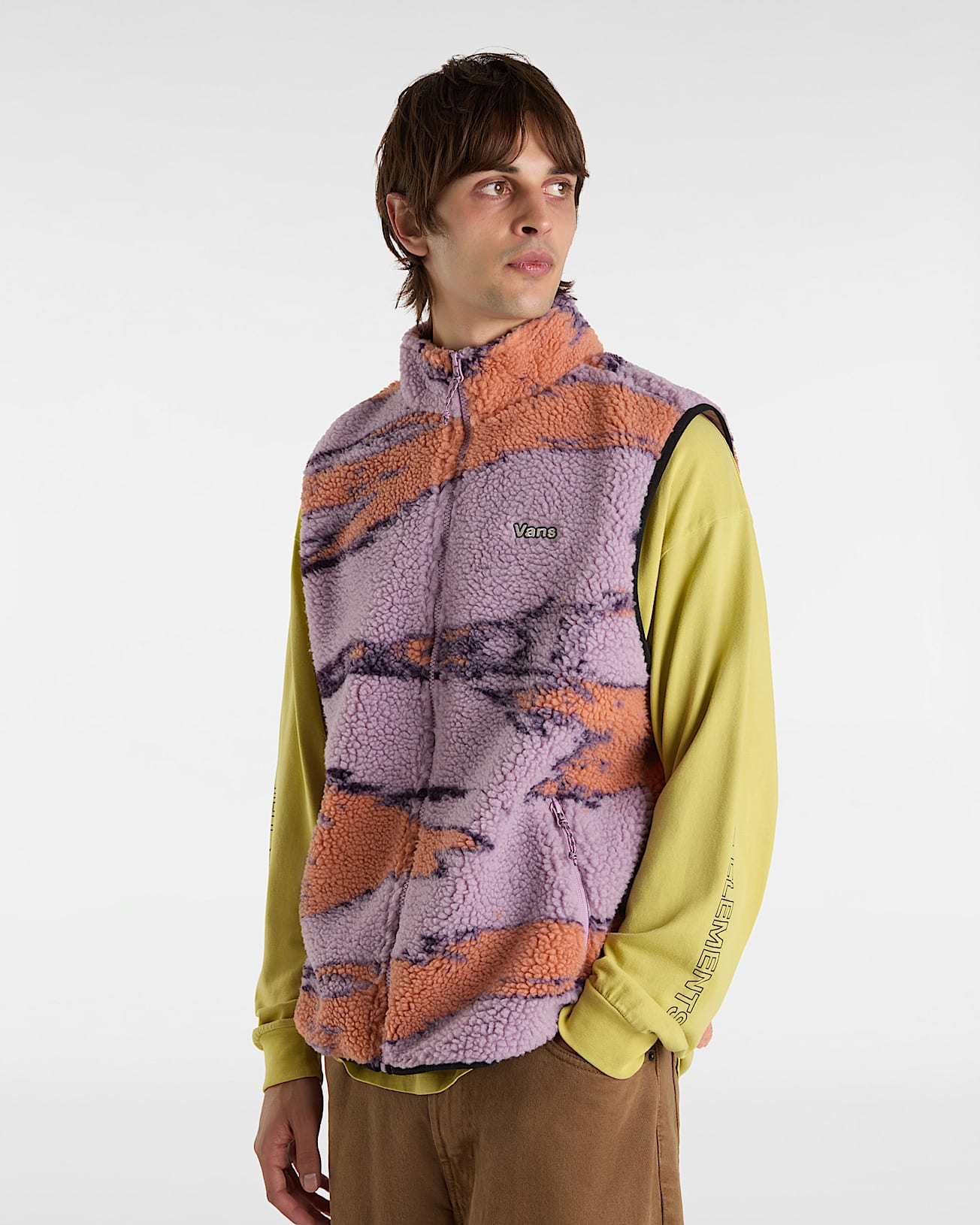 Veste sans manches Slip Stream Sherpa VANS Lilas ALT2