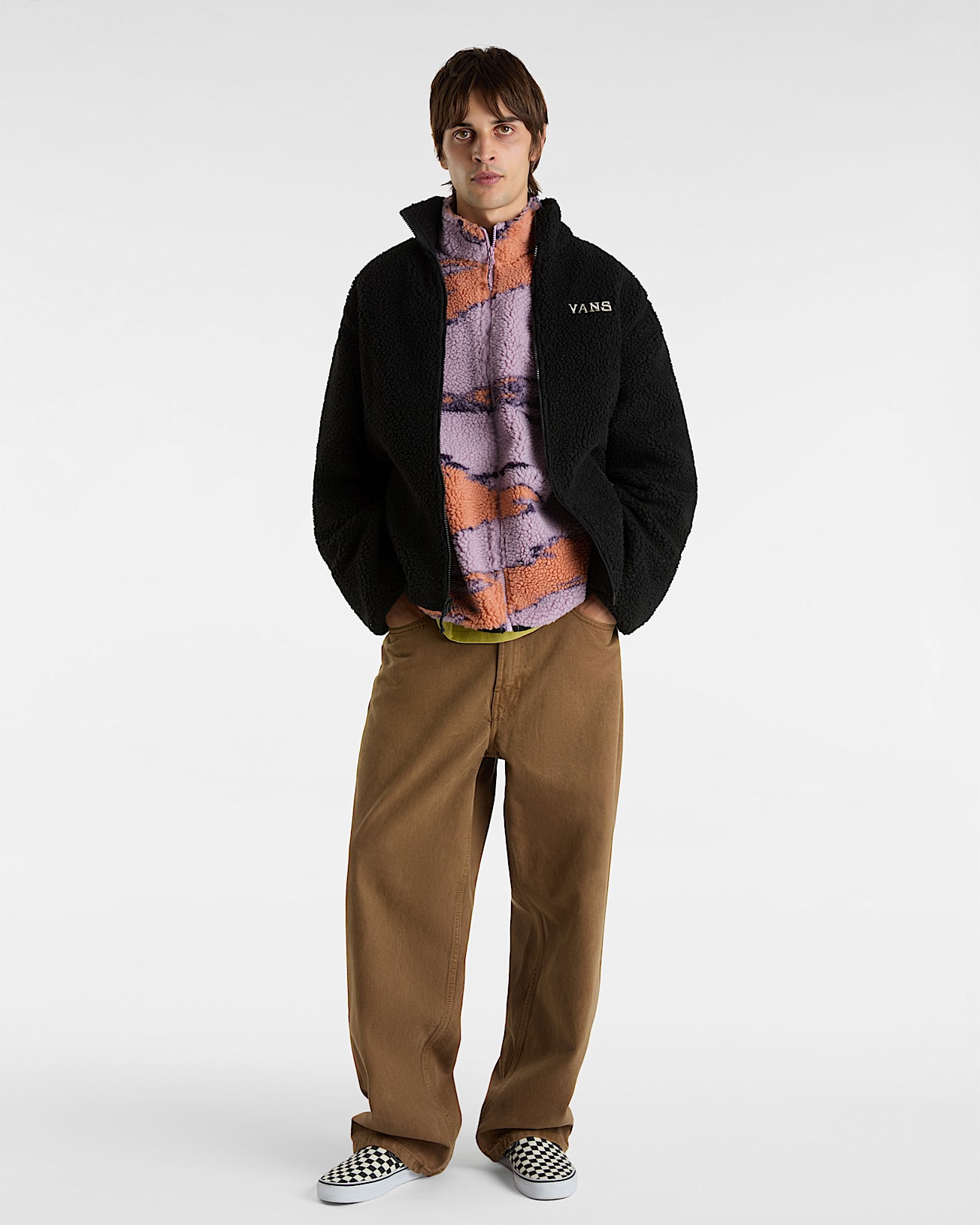 Nimi Full Zip Sherpa Jacket - 6