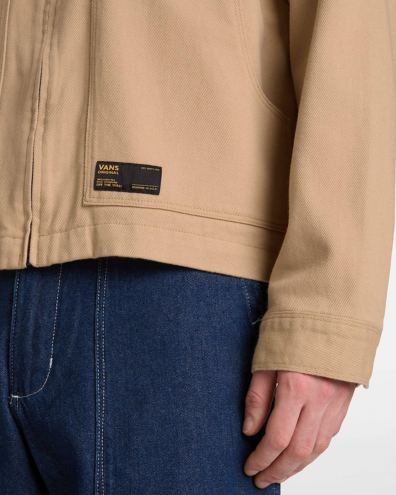 Veste McAvoy Zip Station VANS Beige ALT7