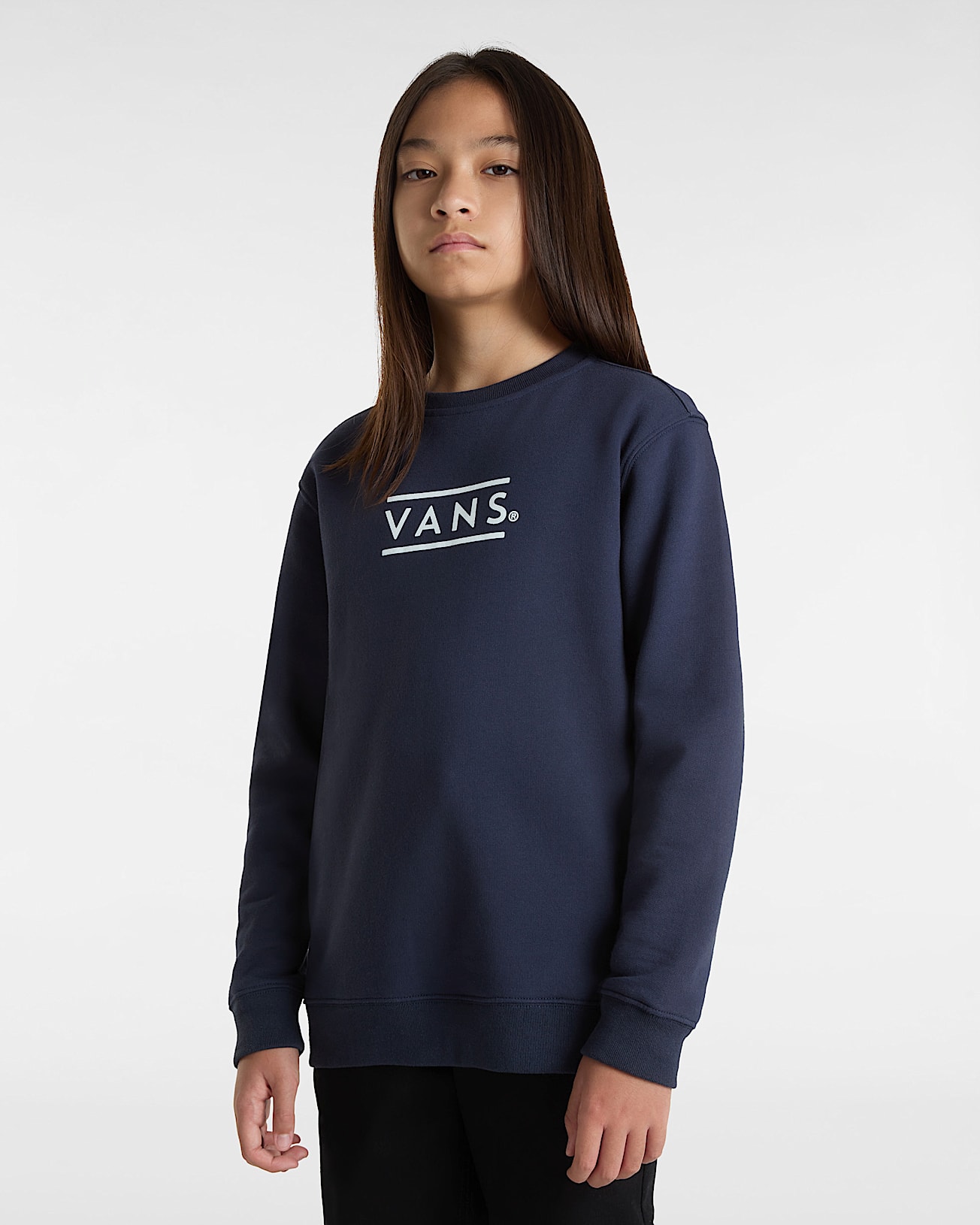 Kinder Half Box RundhalsSweatshirt 814 Jahre VANS Blau ALT2