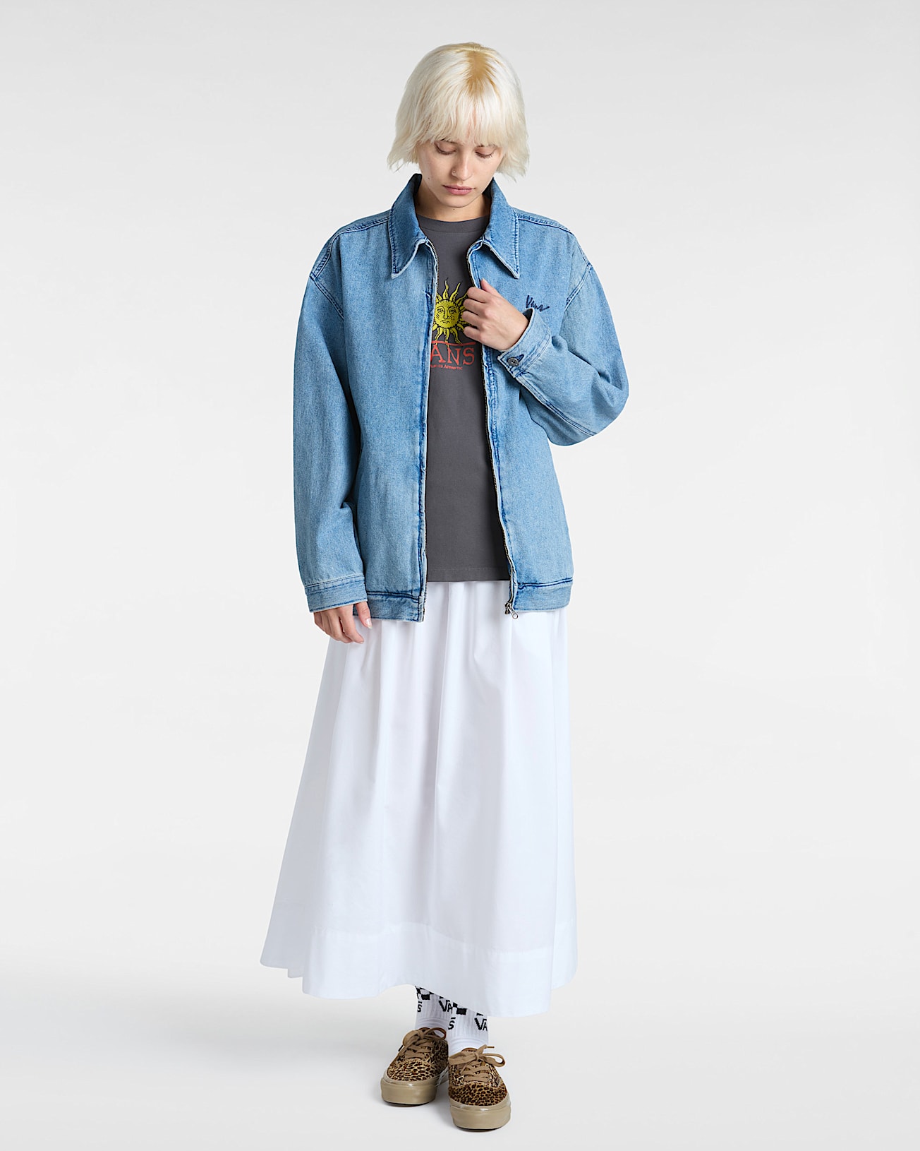 Tshirt Cosmic Ray VANS Gris ALT4