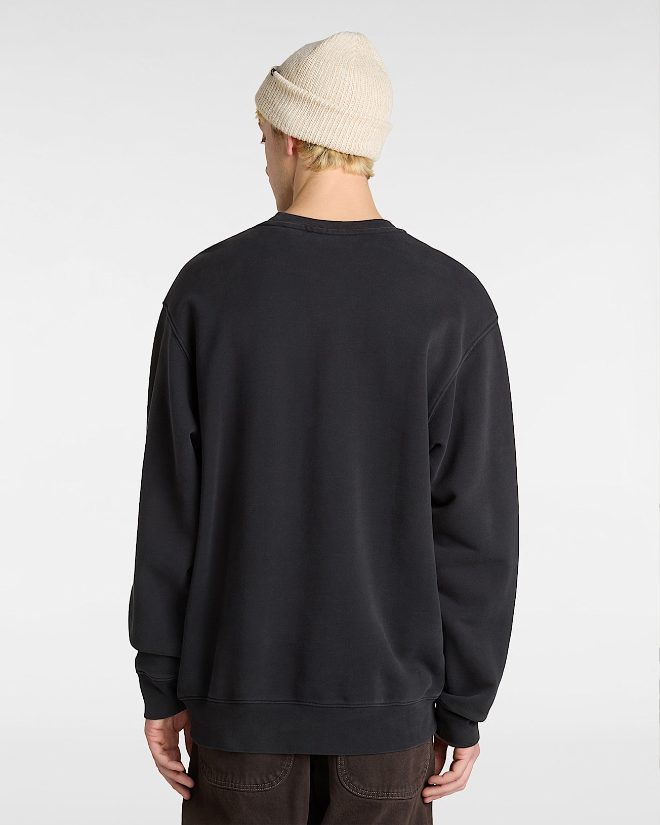 Sweat Tell a Friend Crew VANS Noir ALT3