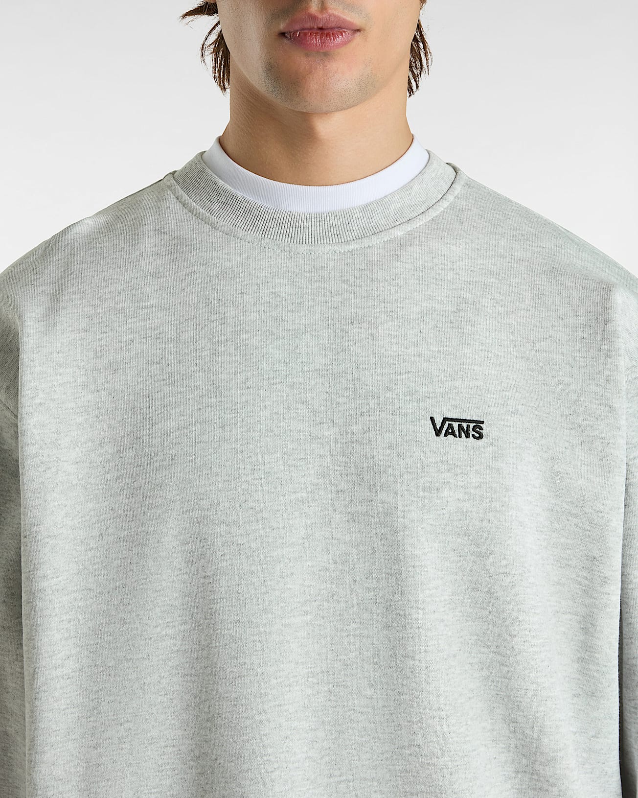 Sweat avec logo sur le ct gauche VANS Gris ALT6