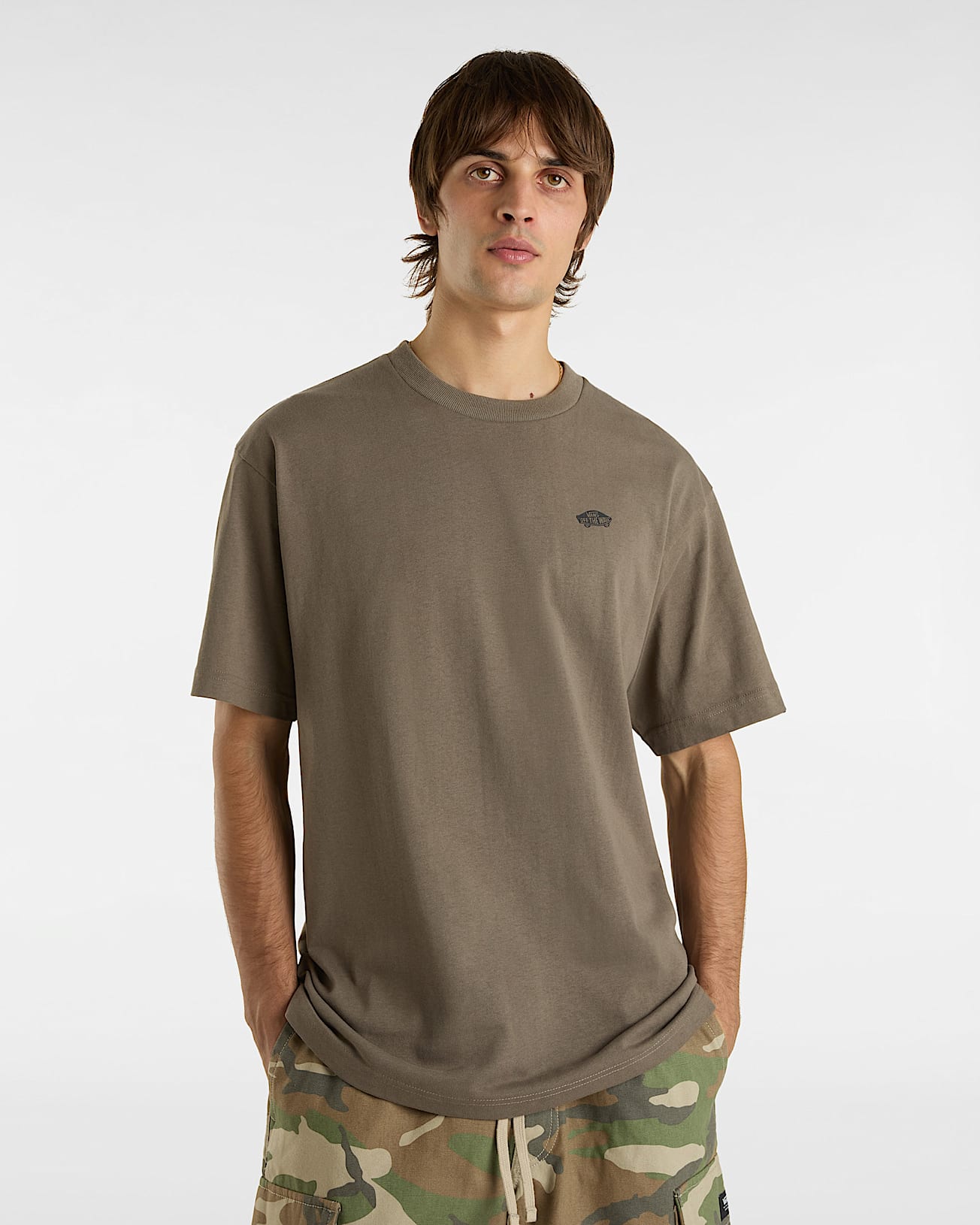 Tshirt Style 76 II VANS Marron ALT2