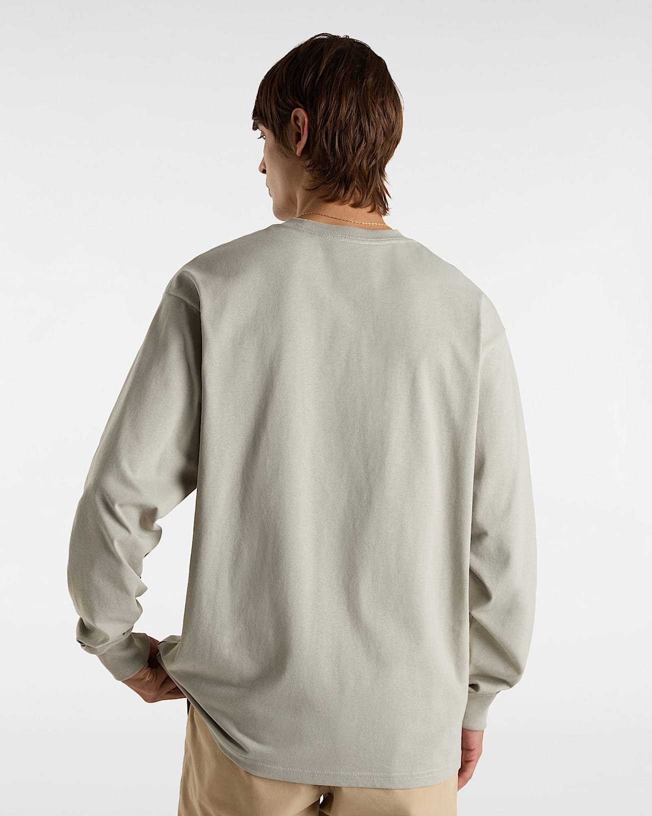 Salton Long Sleeve TShirt VANS Grey ALT3