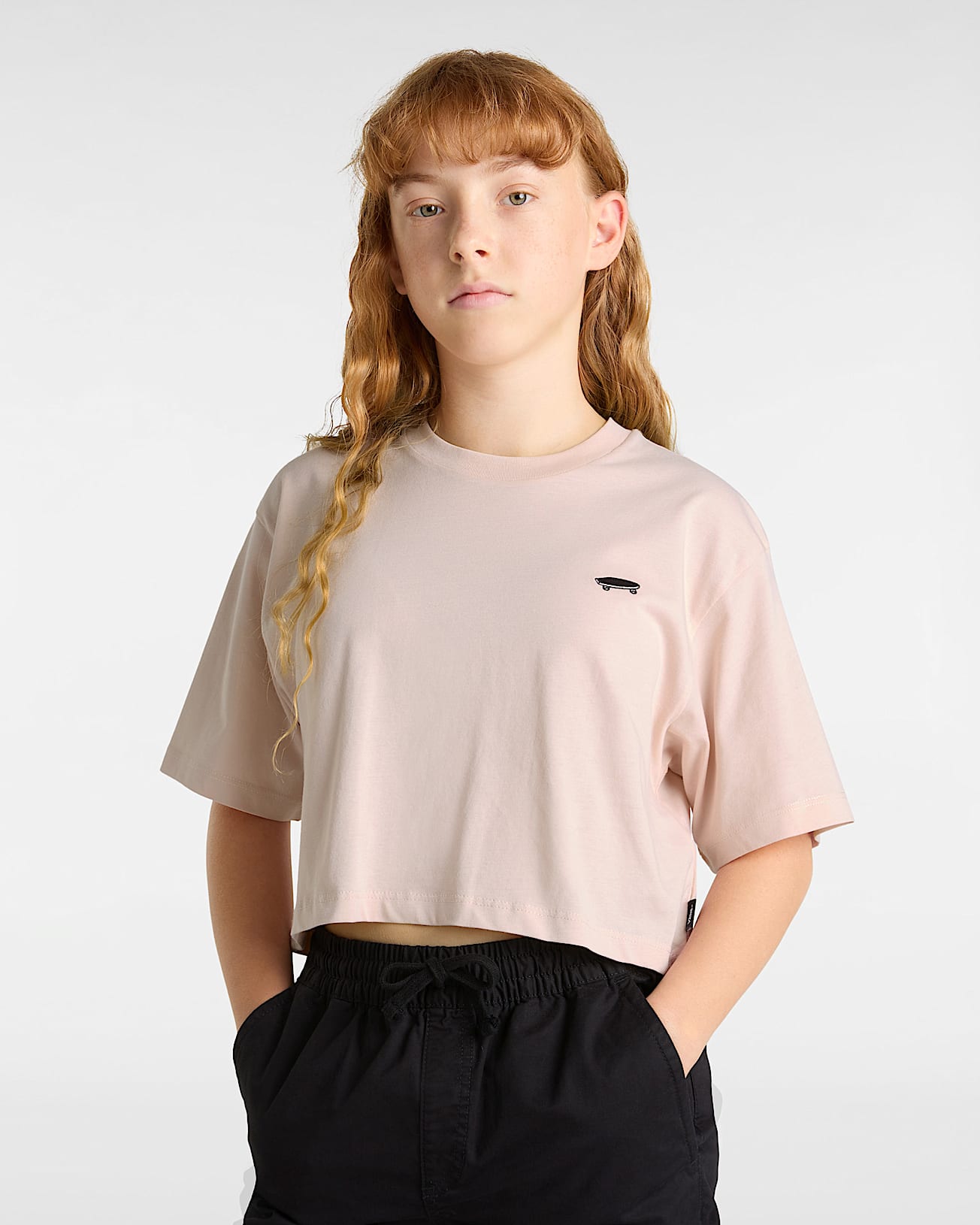 Tshirt court Salton Enfant 814 ans VANS Rose ALT2