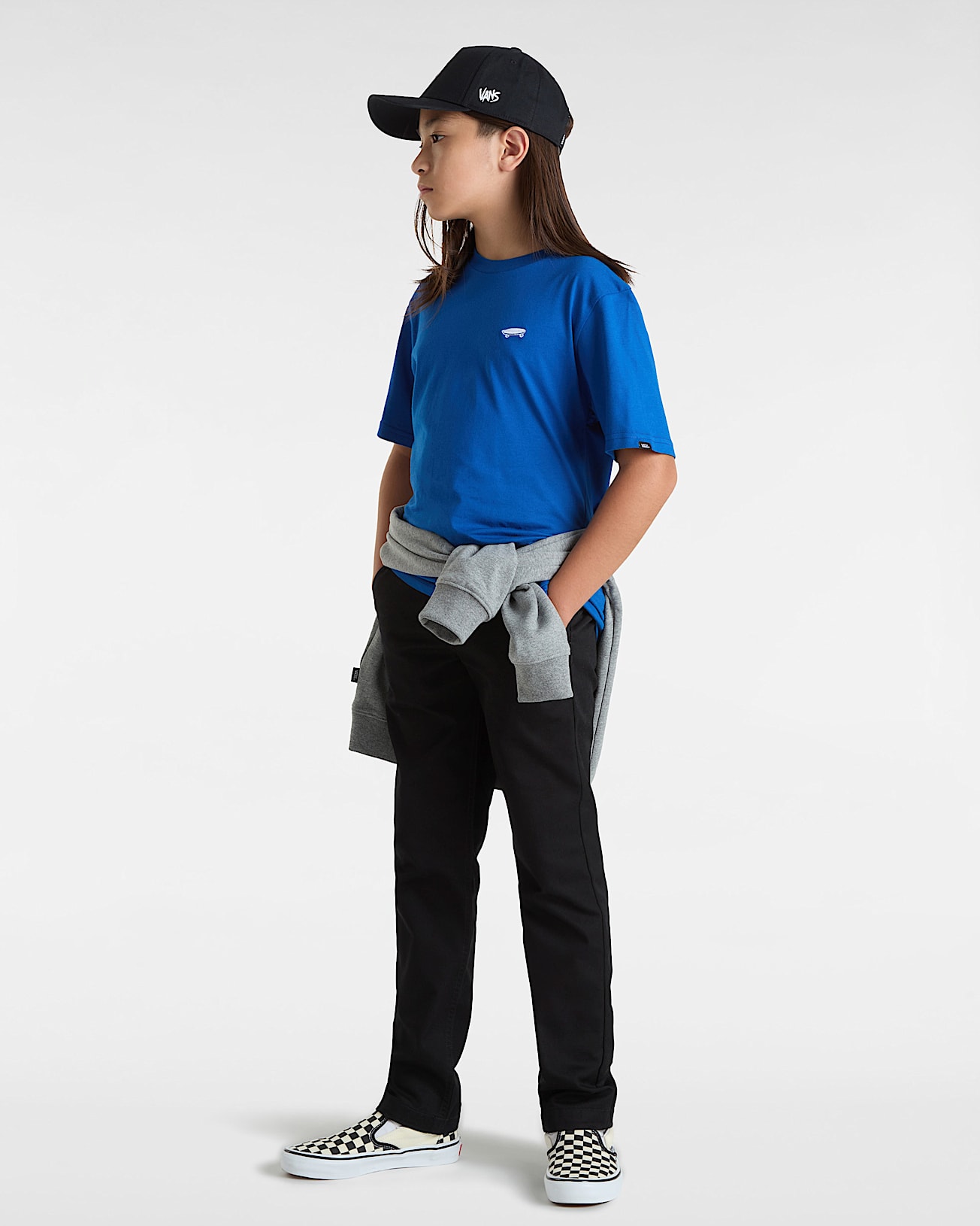 Kids Salton TShirt 814 Years VANS Blue ALT4