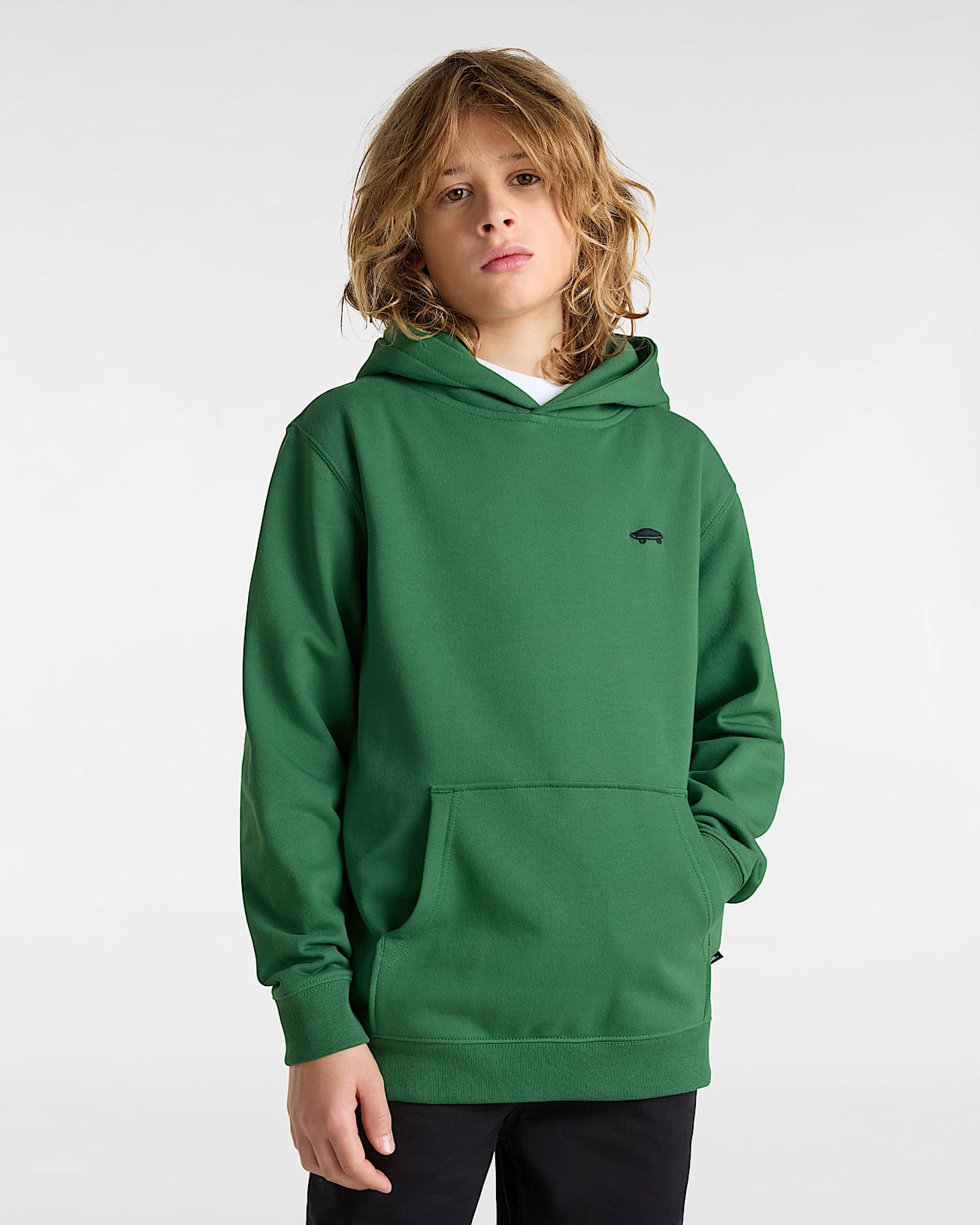 Kids Salton Pullover Hoodie 814 Years VANS Green ALT2
