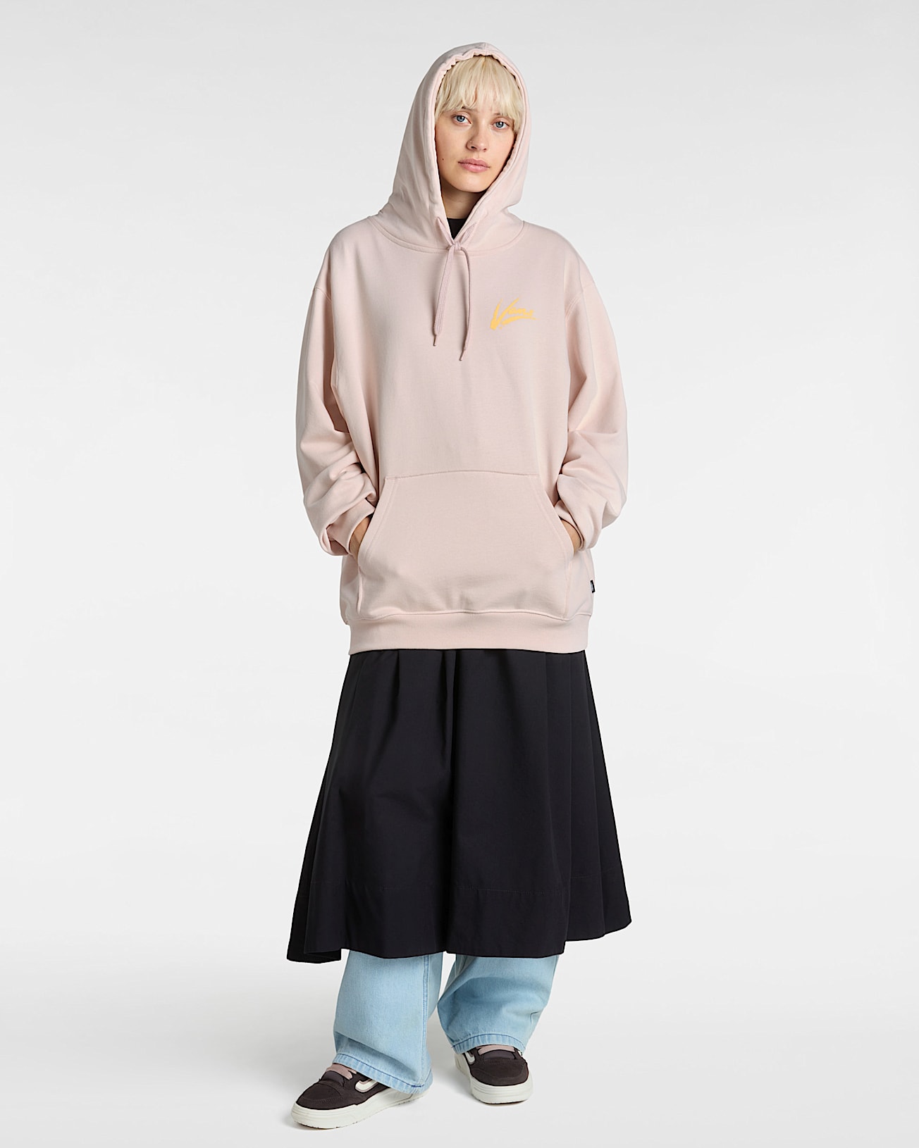 Sudadera Brush Script II VANS Rosa ALT3