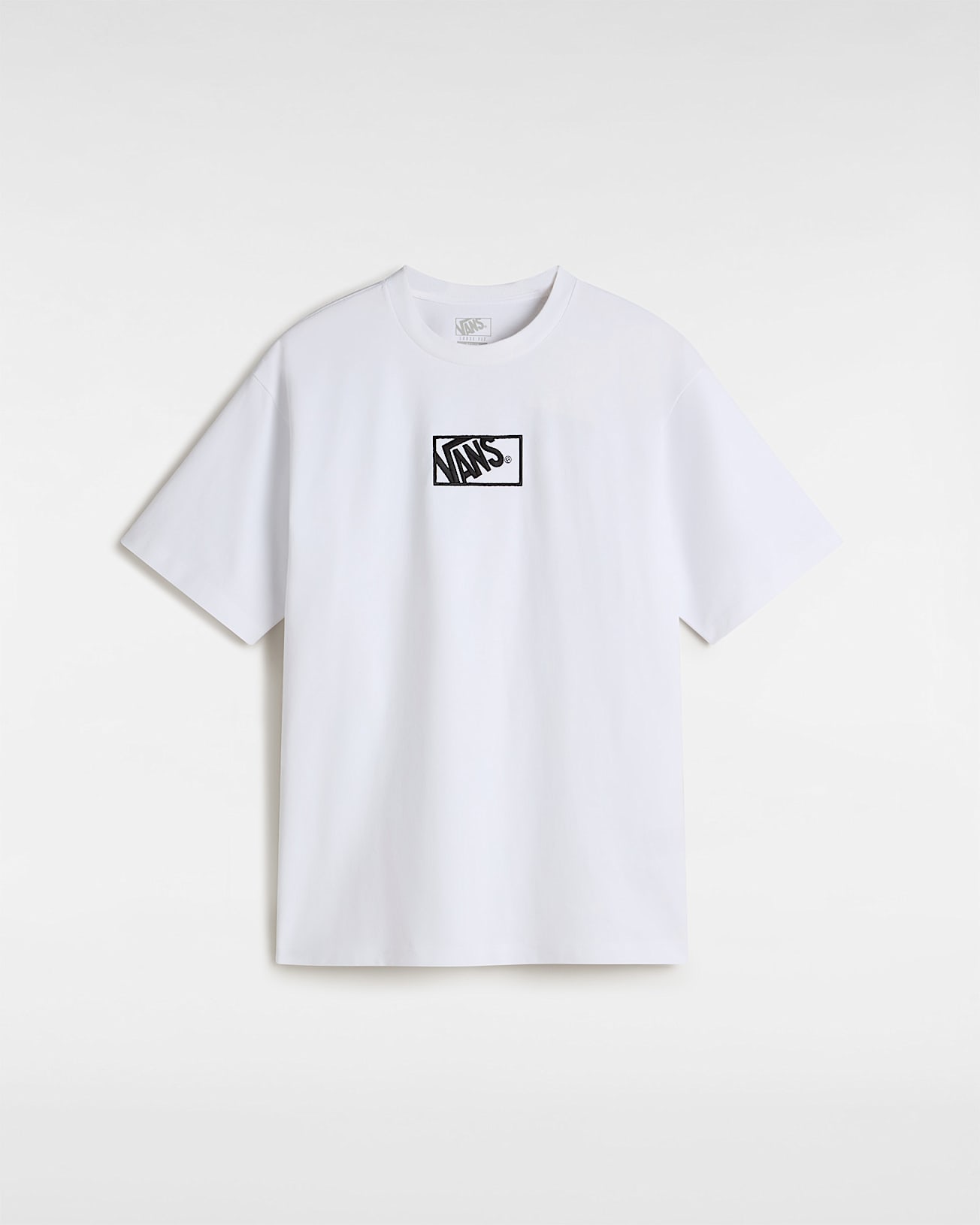 Blocked Box Loose TShirt VANS White HERO