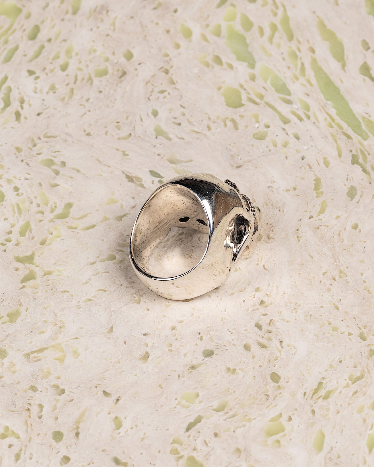 The Frog Anatomical Skull Ring VANS Grey ALT2