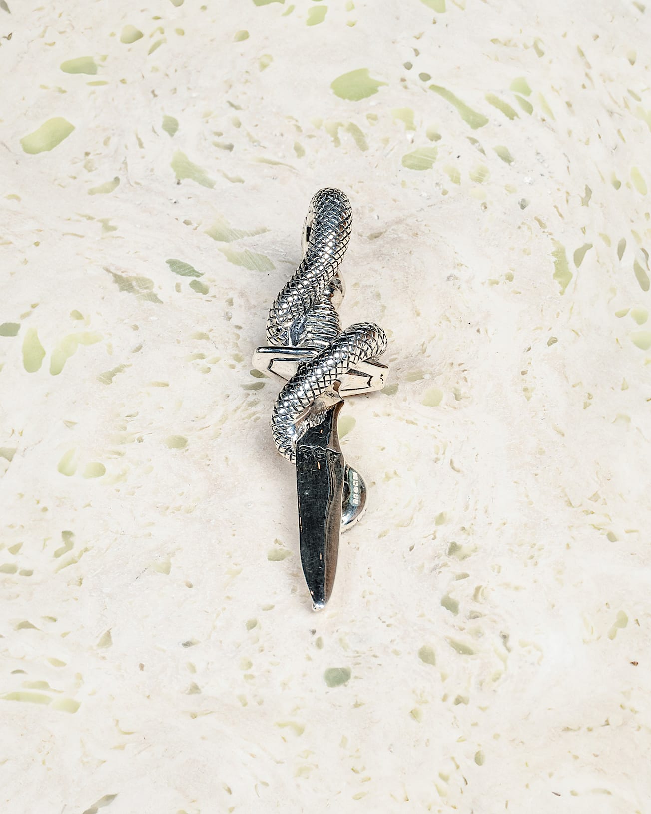 The Frog Skull  Serpent Pendant VANS Grey ALT1